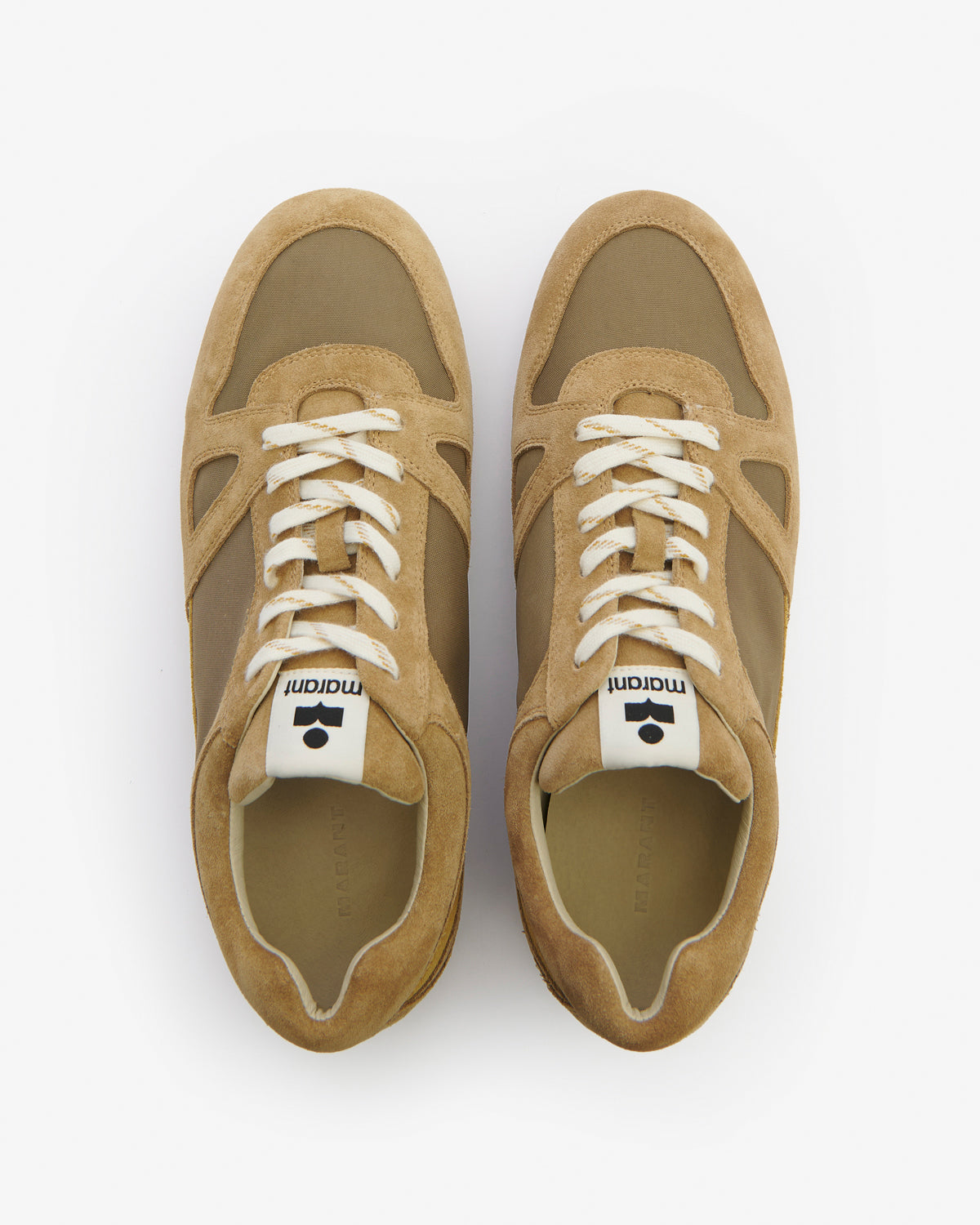 Isabel Marant Sennyh baskets basses homme kaki