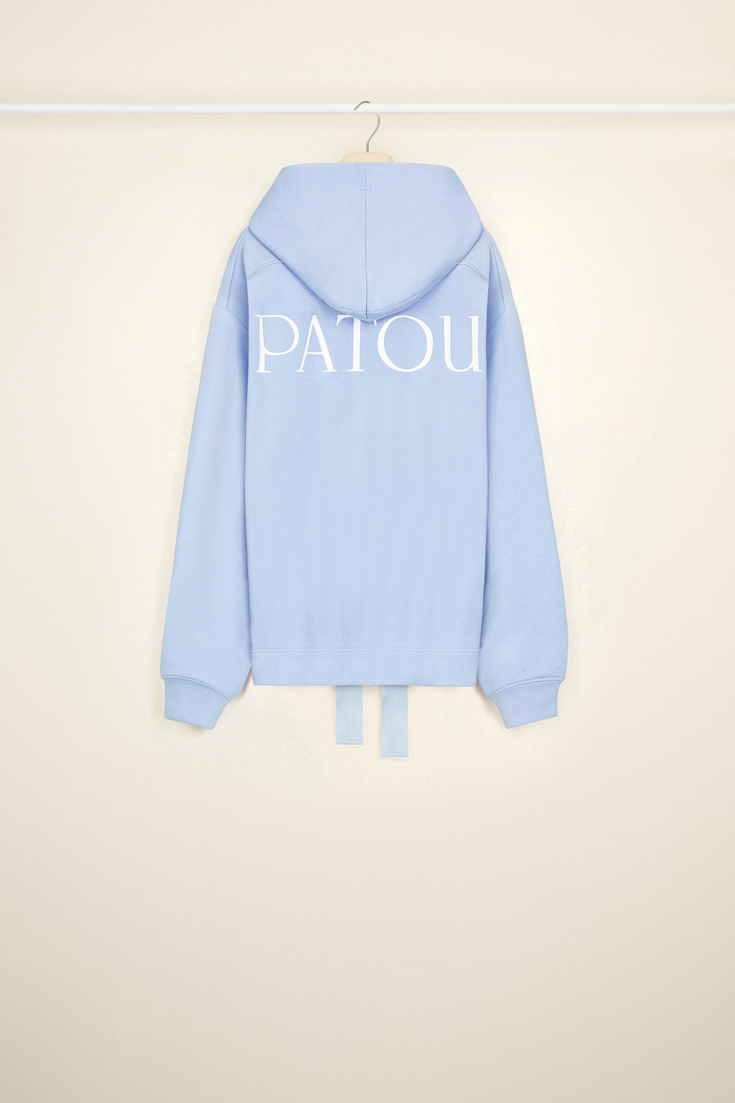Patou JE037 sweat capuche Aurora coton bio logo dos