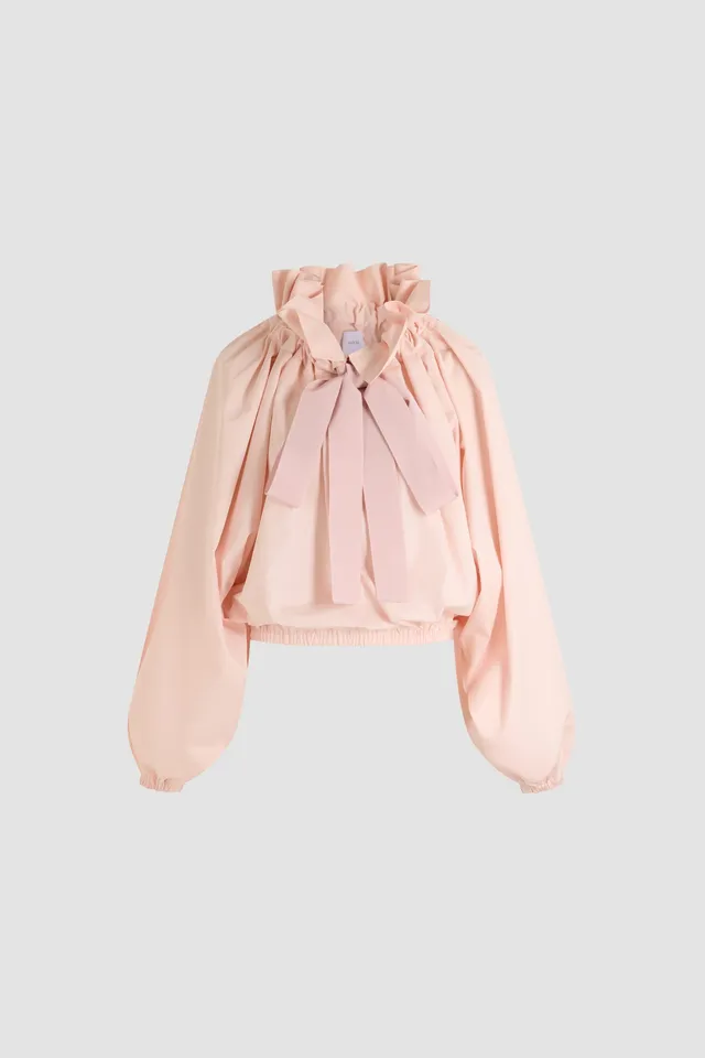 Patou TO017 top coton bio Frost Pink volumineux