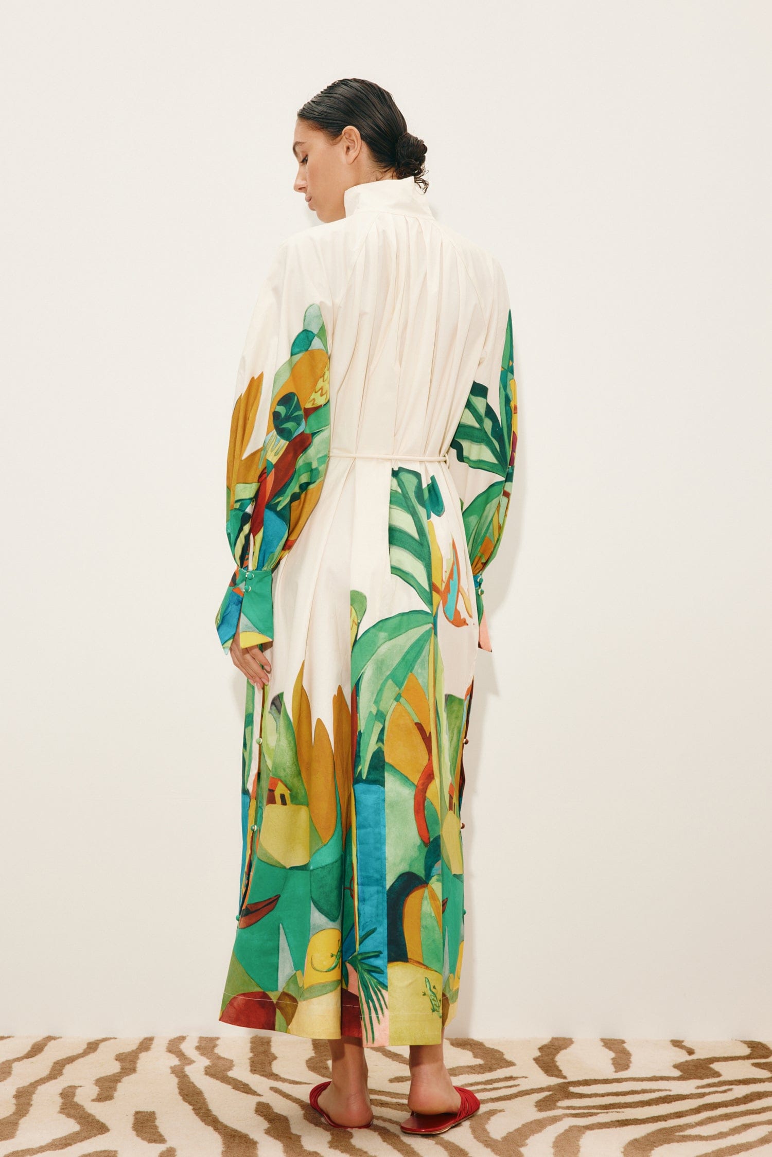 Alemäis Mokshini Robe Chemise Midi Coton Bio