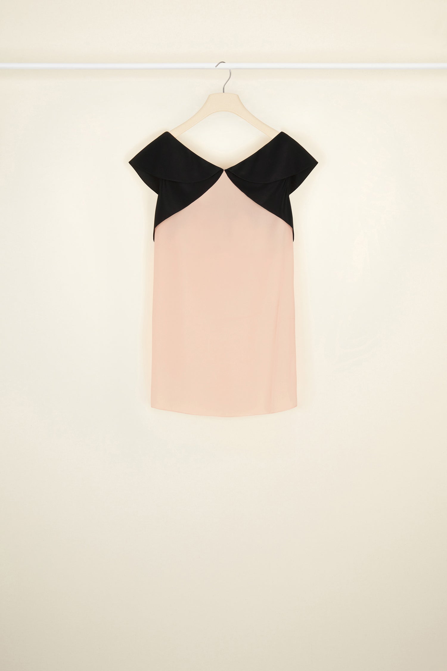 Patou TO015 top soie corail noir 38
