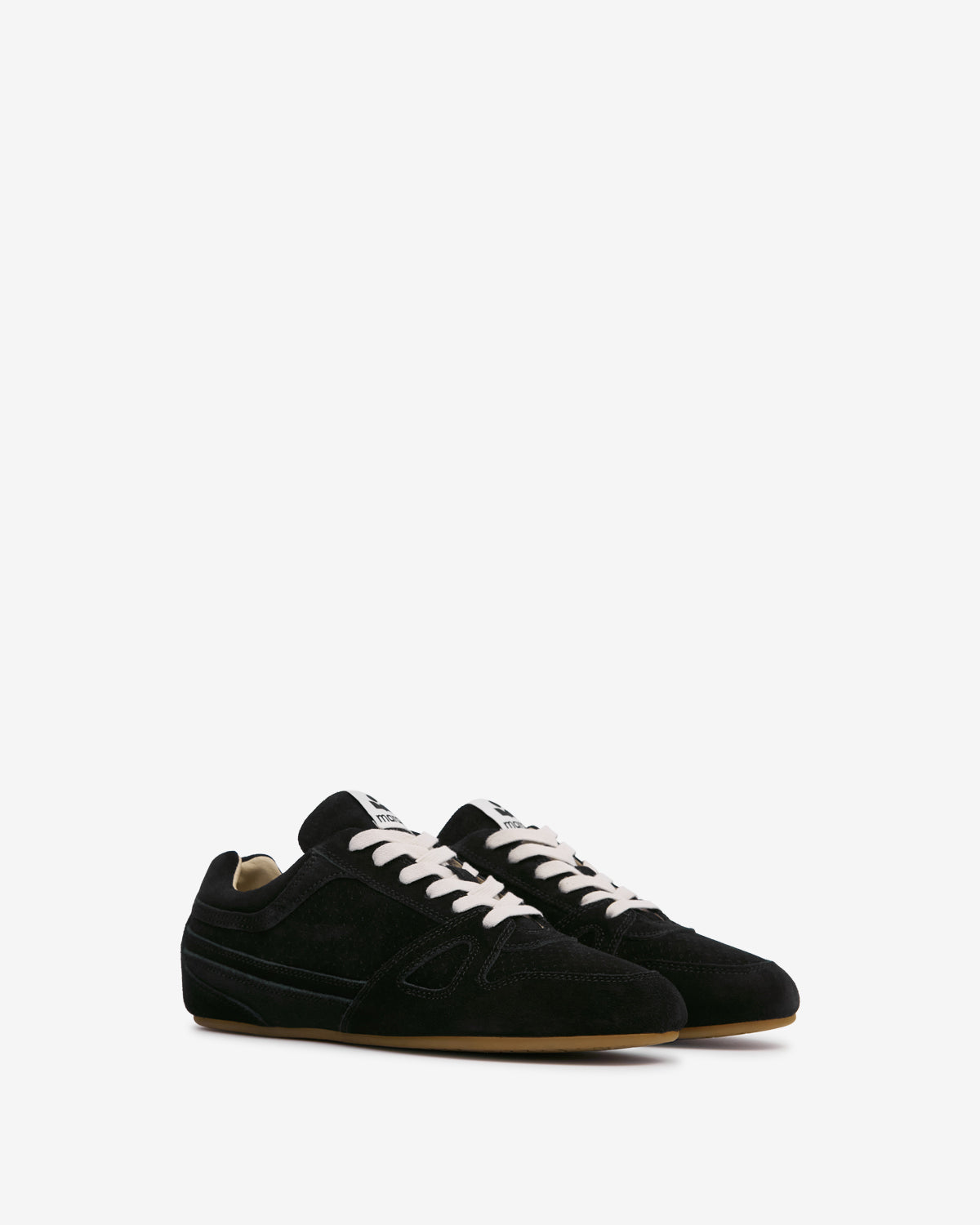 Isabel Marant Senny Low baskets cuir noir