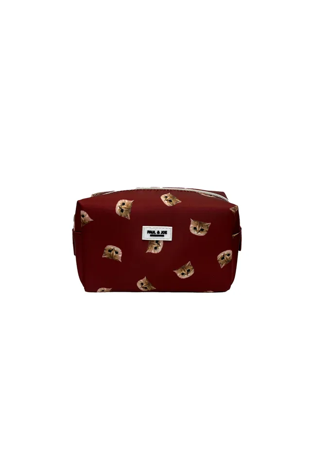 Paul & Joe pochette Nounette rouge TU zippée