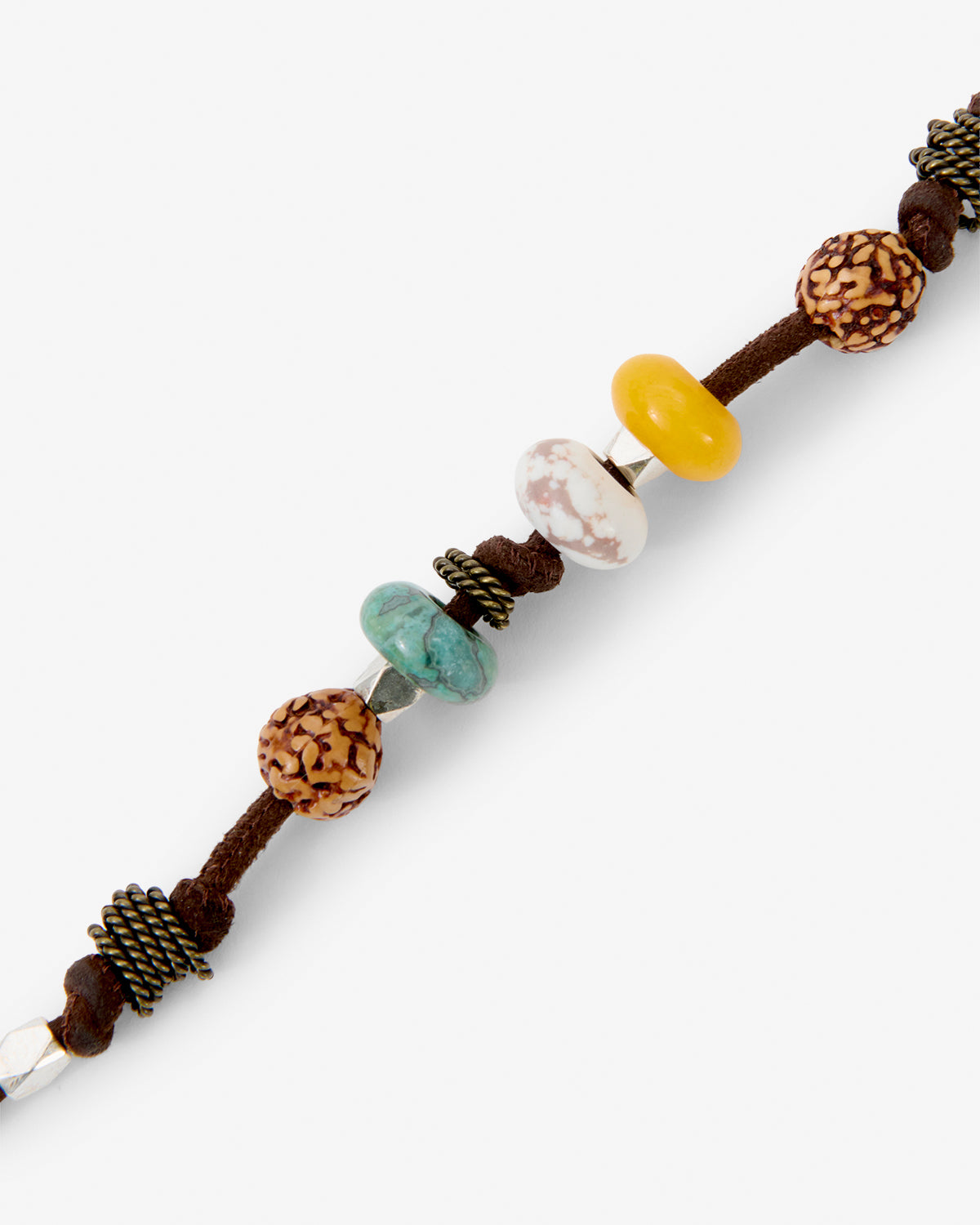 Isabel Marant Willow BR0274HA bracelet cuir café
