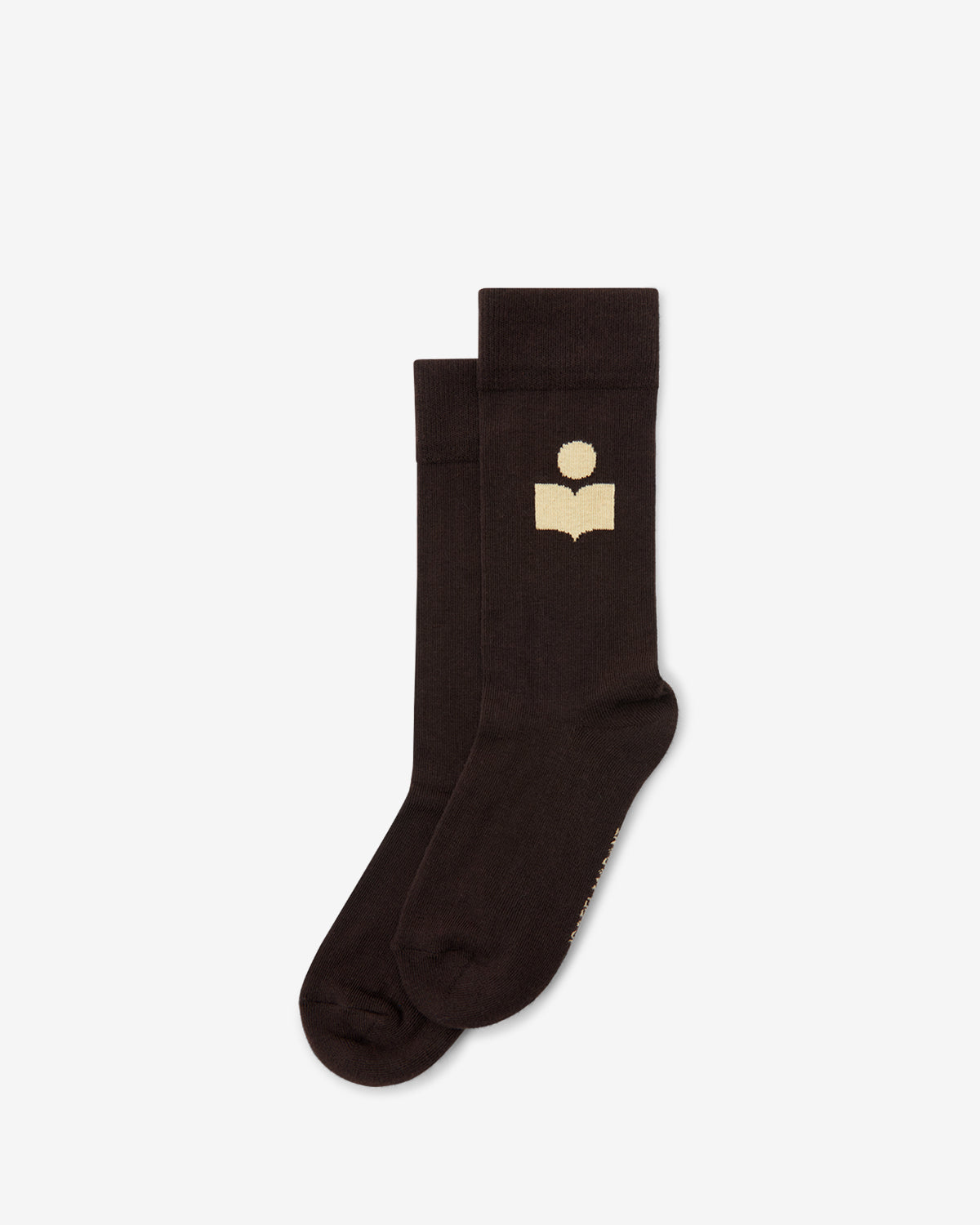 Isabel Marant Siloki CT001JFA chaussettes coton chocolat
