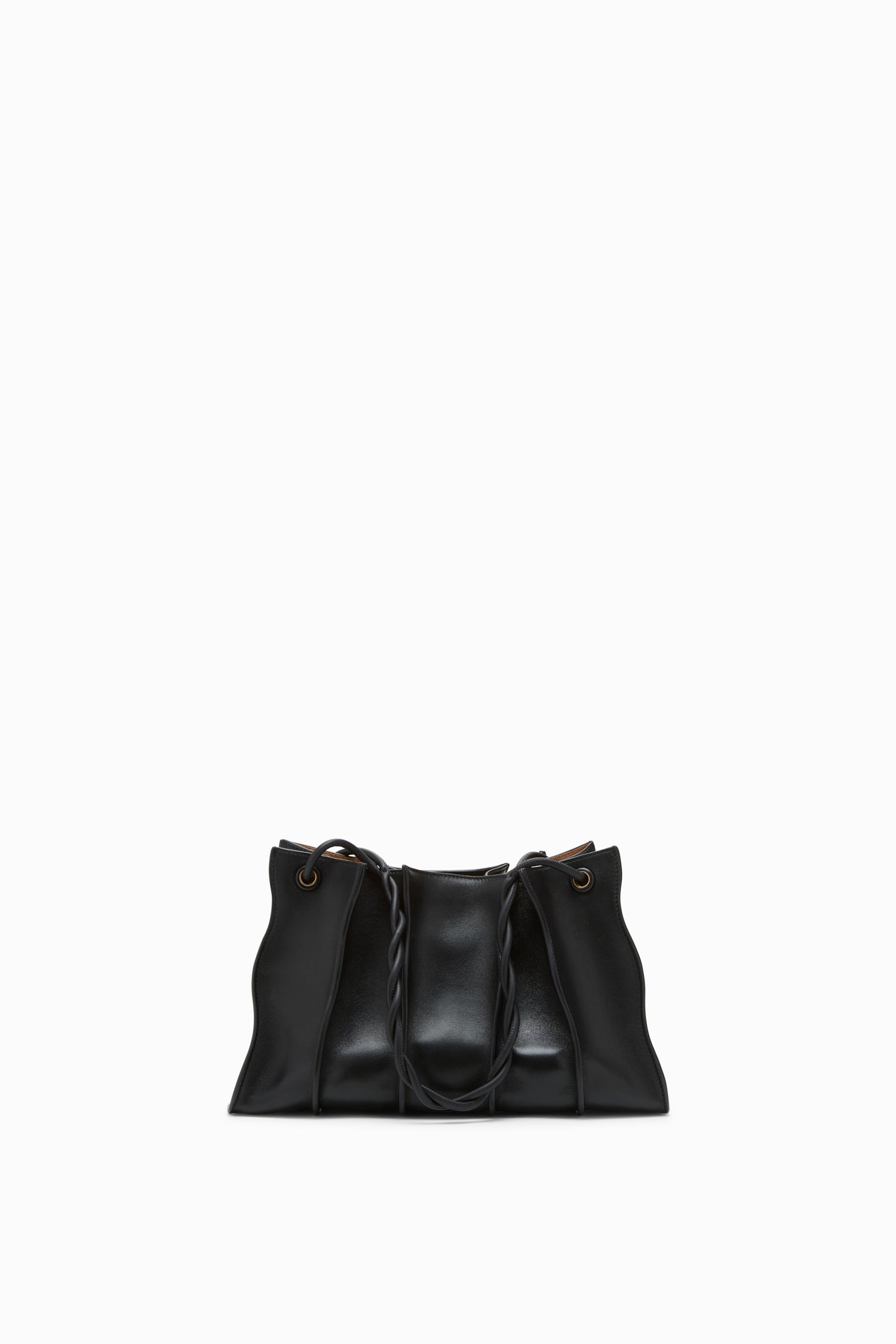 Ulla Johnson Adria FA261163 sac cuir Noir agneau convertible
