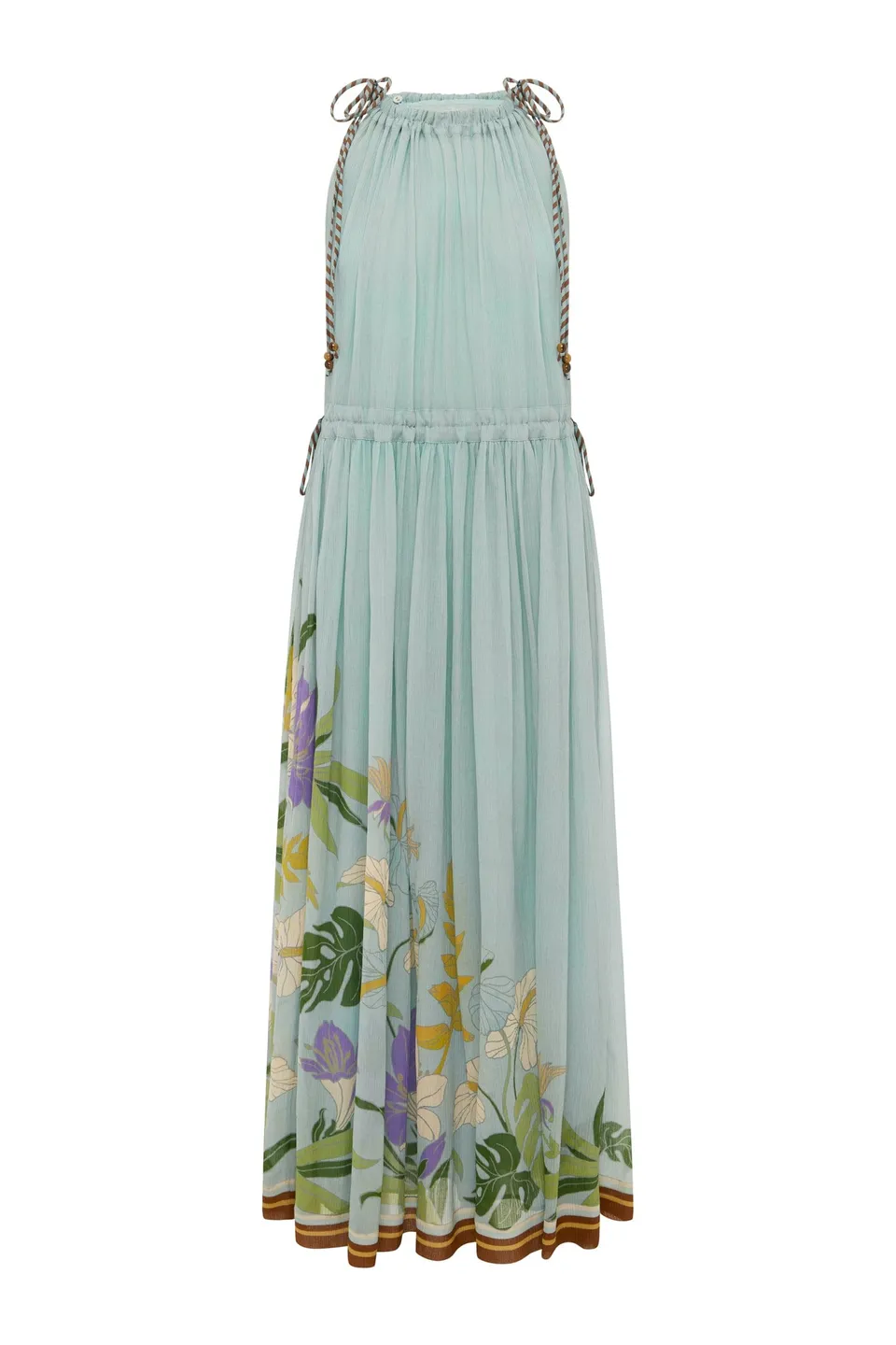Alemaïs Alfie Sleeveless Robe midi coton soie