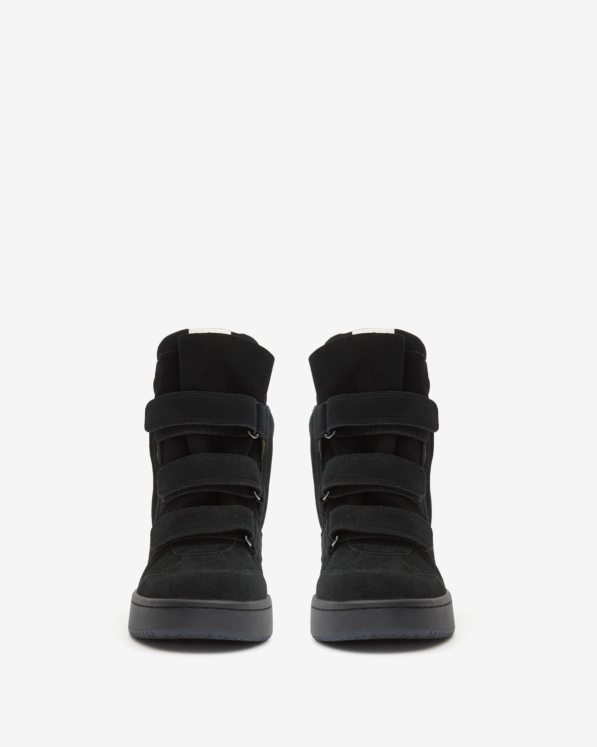 Isabel Marant IM3 baskets compensées cuir noir