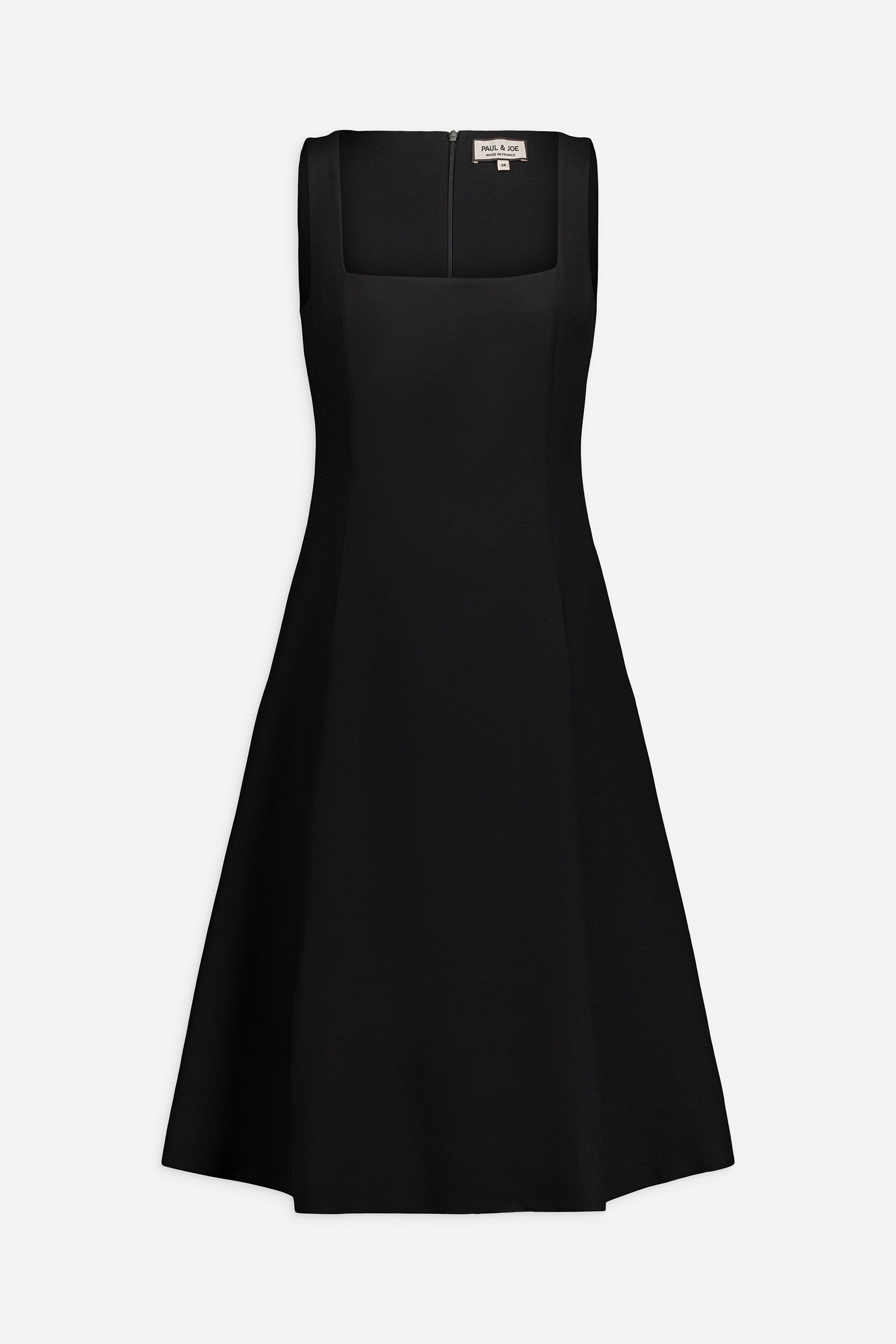 Paul & Joe Olyanna robe cintrée terracotta laine soie