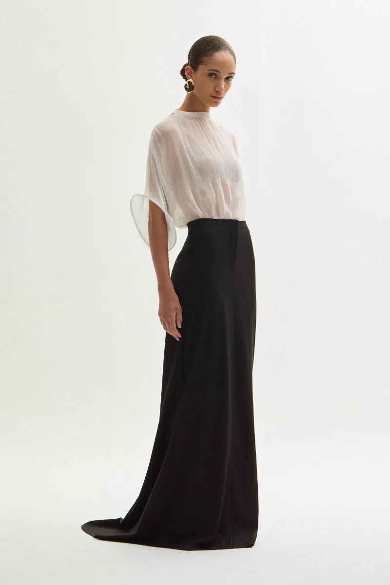 ATU Body Couture Concealed jupe longue coton taille haute