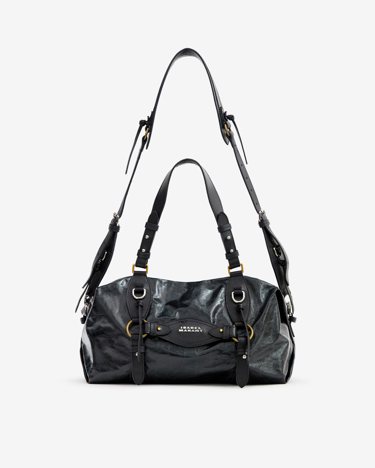 Isabel Marant Tilpa PP0507 sac cuir noir 36 cm