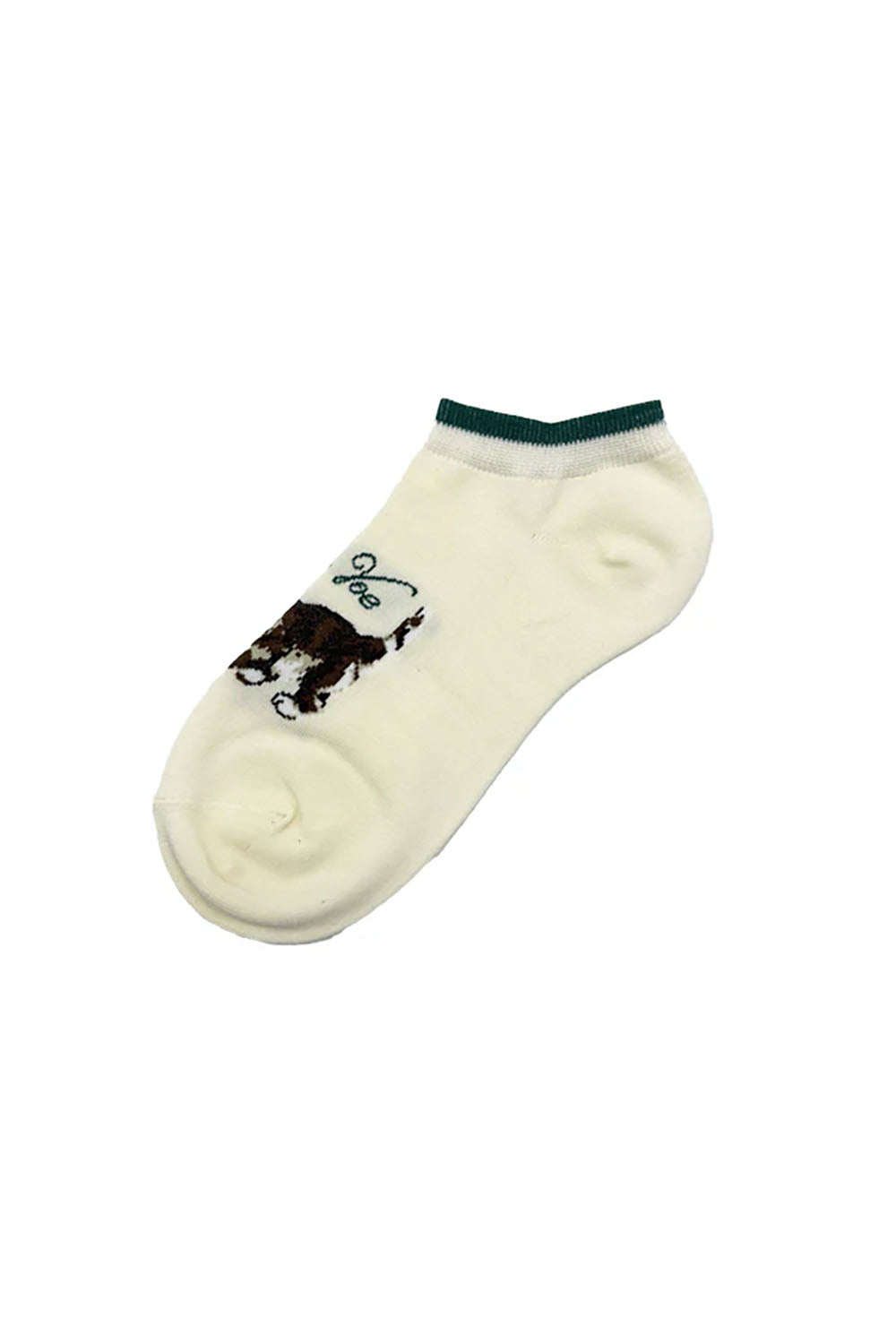 Paul & Joe socquettes ivoire motif chaton coton 36-39