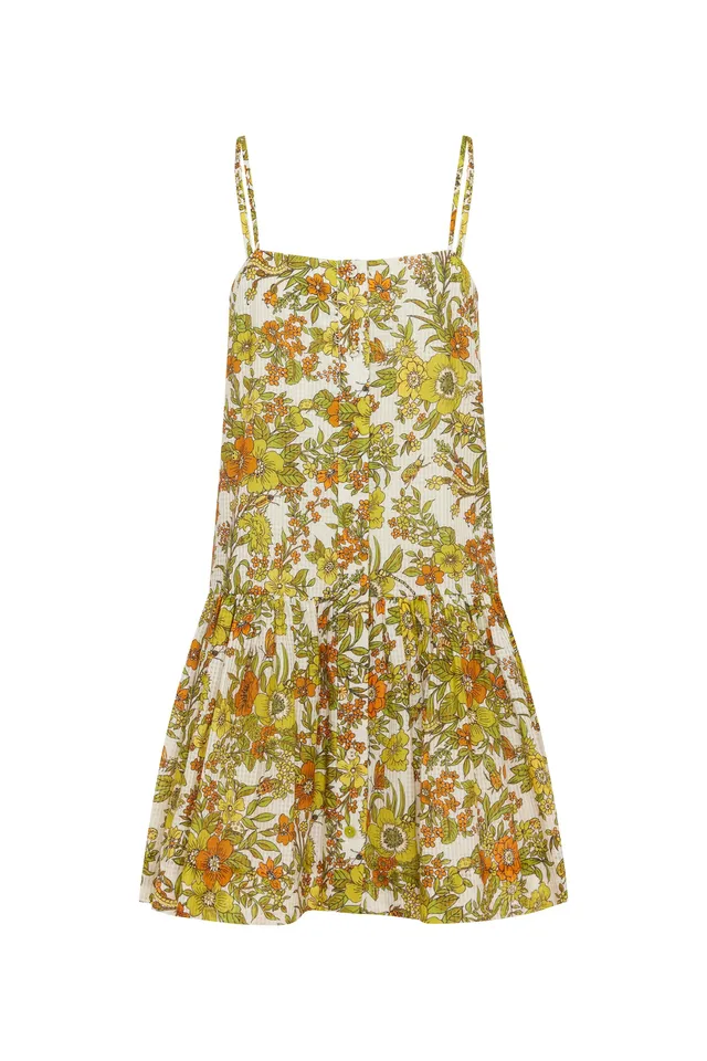 Alemaïs Kitty robe mini fleurie coton taille 8 AU
