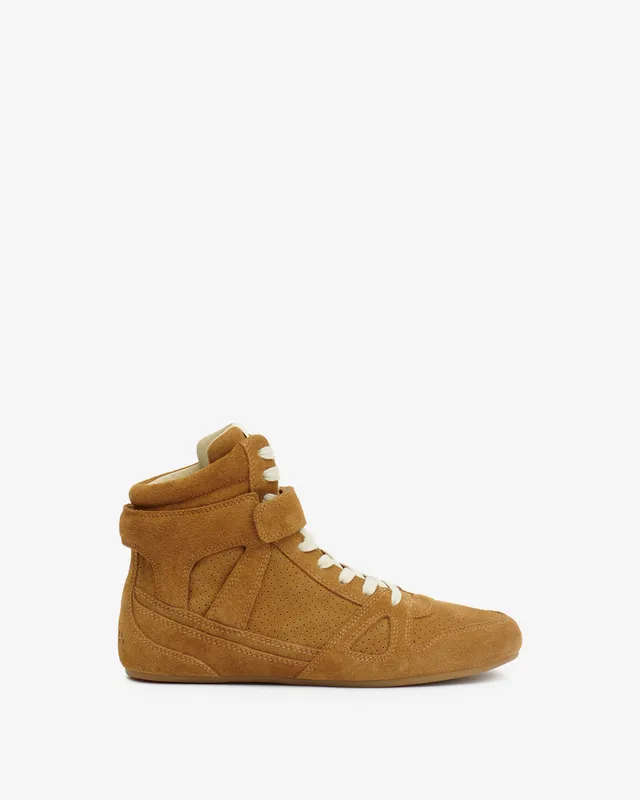 Isabel Marant Senny High baskets suède cognac