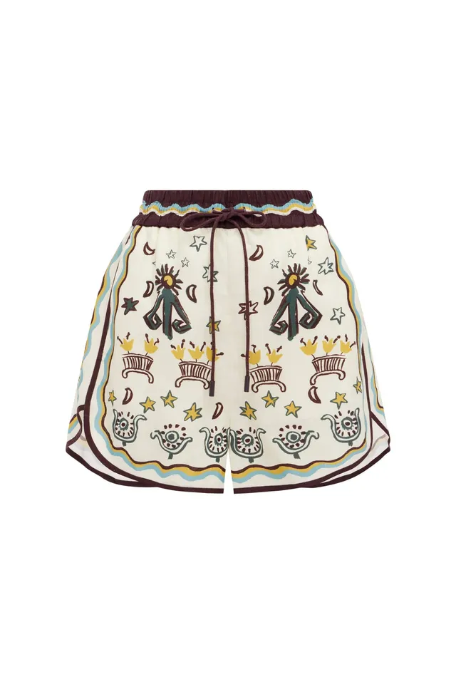 Alemäis Sun Dancer Short viscose imprimé 8