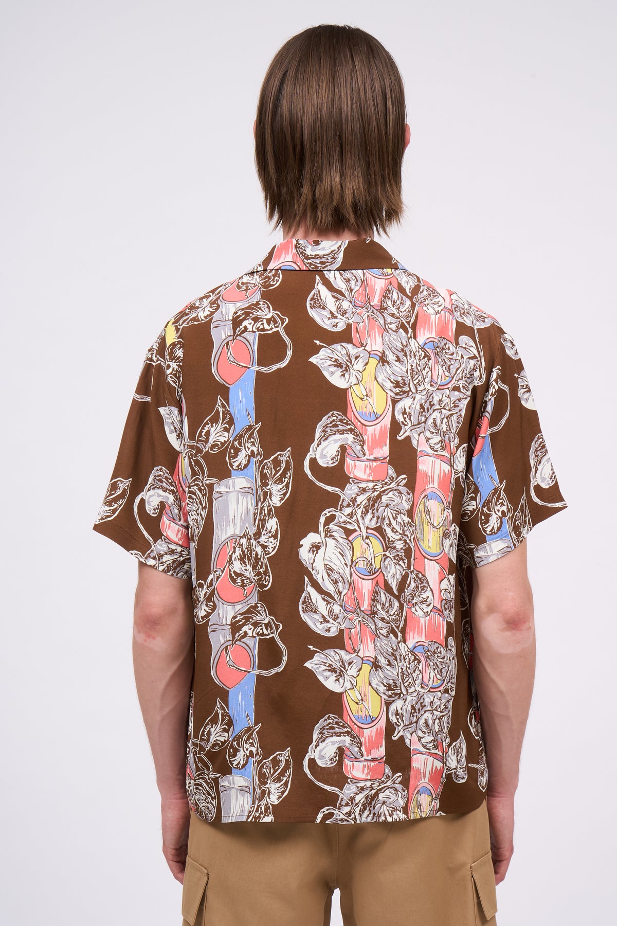Paul & Joe Hilton chemise viscose imprimé all over manches courtes
