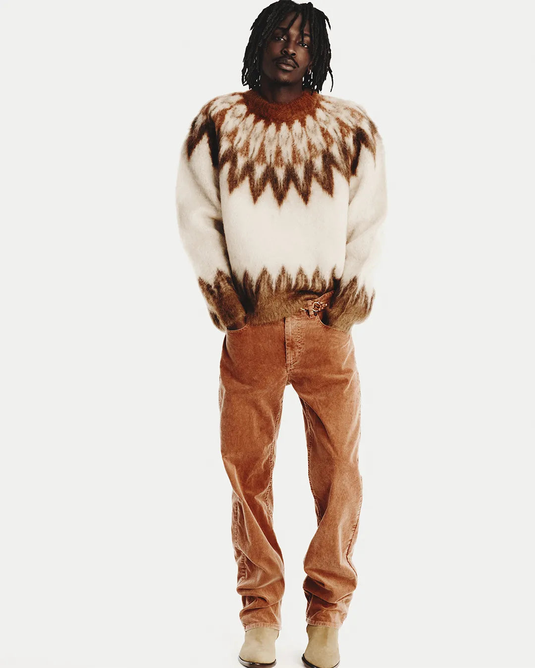 Isabel Marant Look 9 tenue homme FW25
