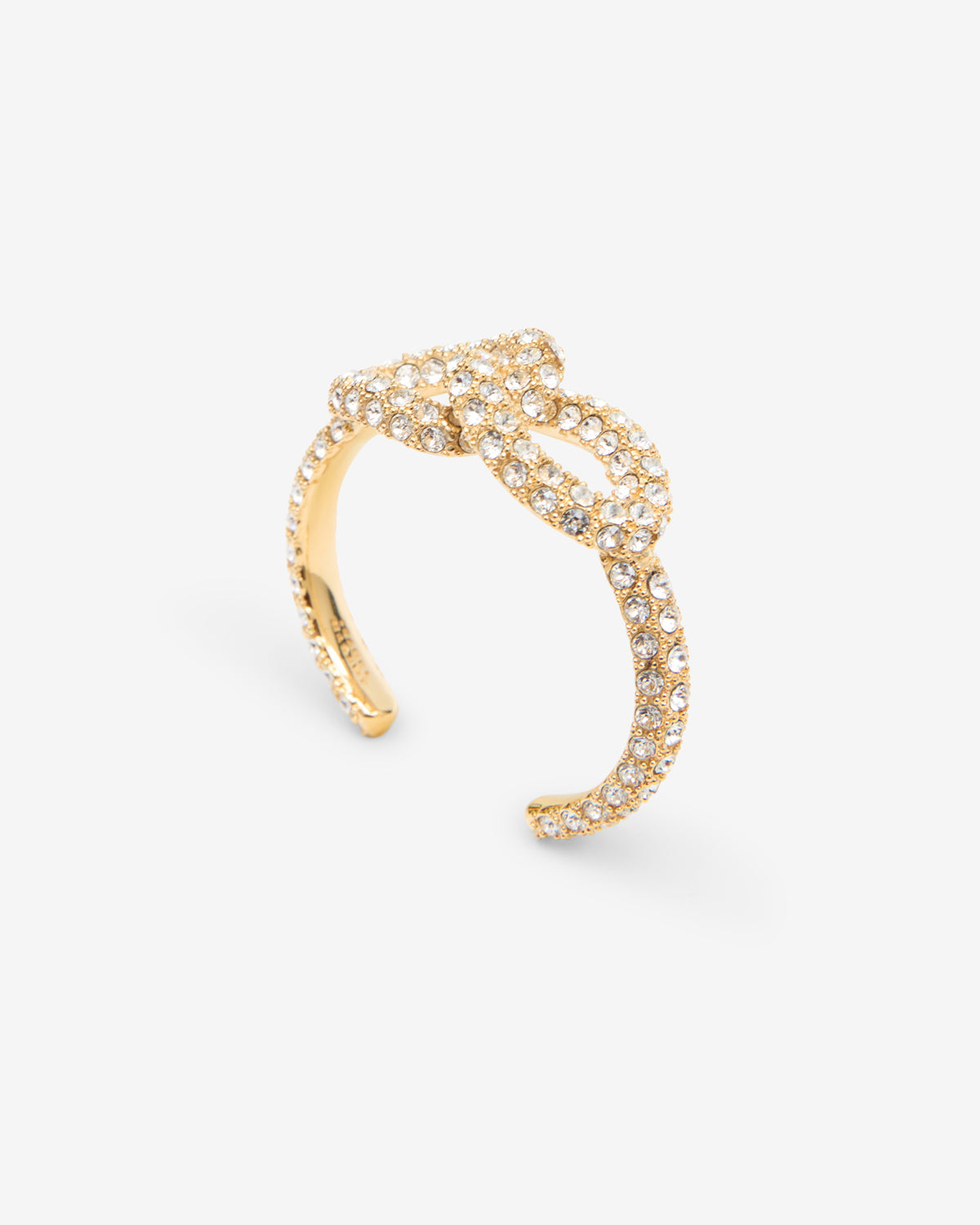 Isabel Marant Funky bracelet jonc doré transparent