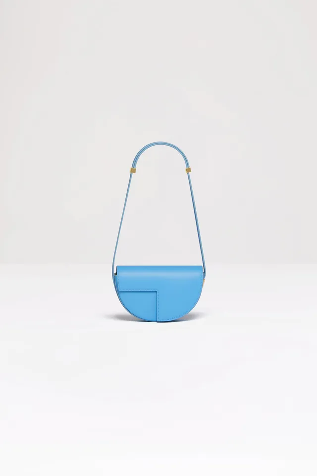Patou BA003 Le Petit Patou sac cuir bleu lagon
