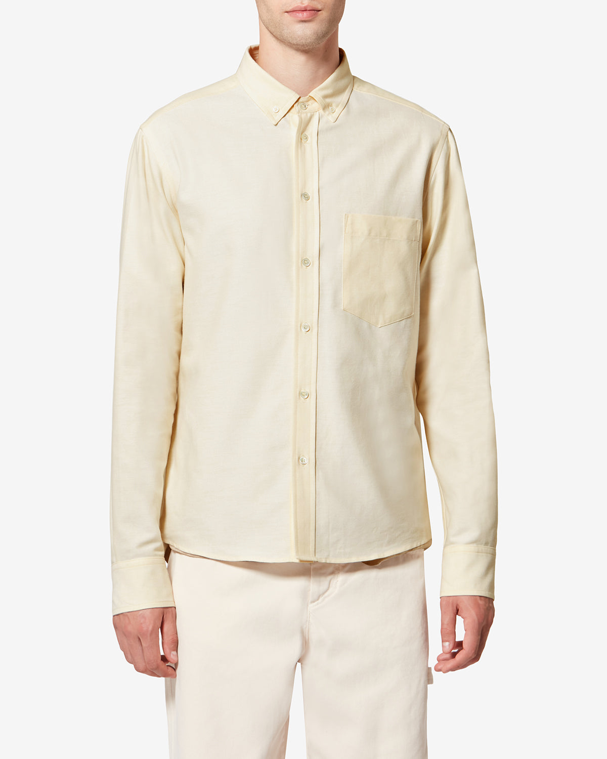 Isabel Marant Jasolo CH0041HA chemise jaune coton bio