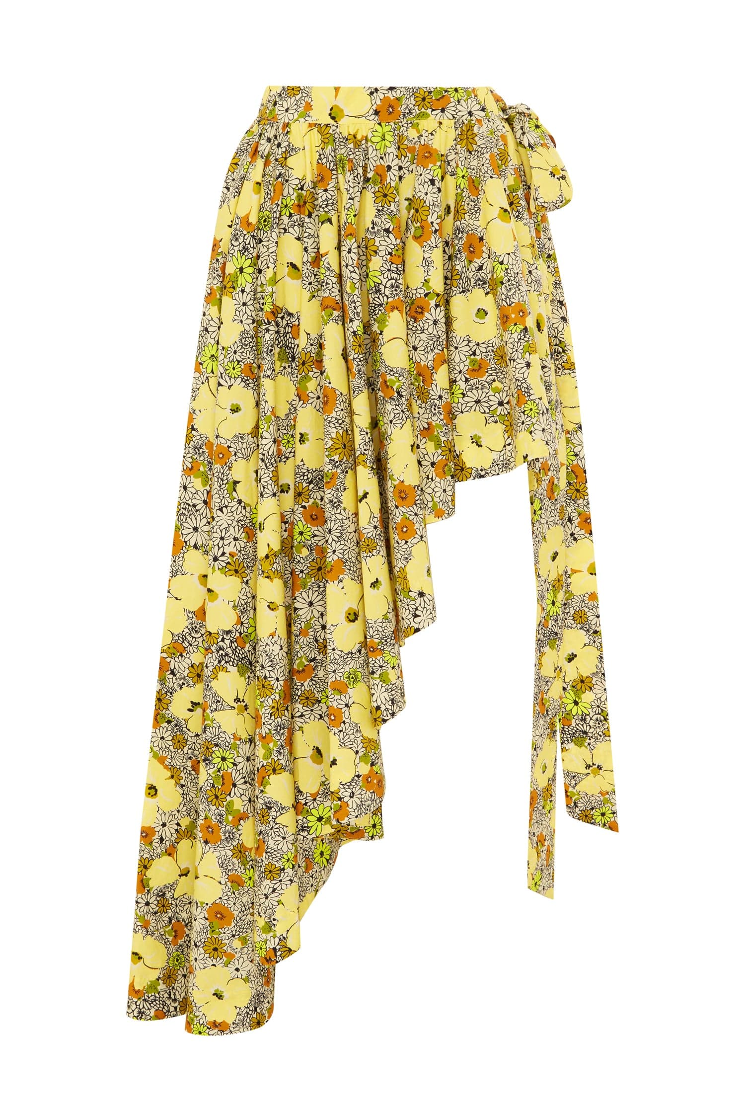 Alemais Orange Blossom jupe asymétrique taille 8 AU