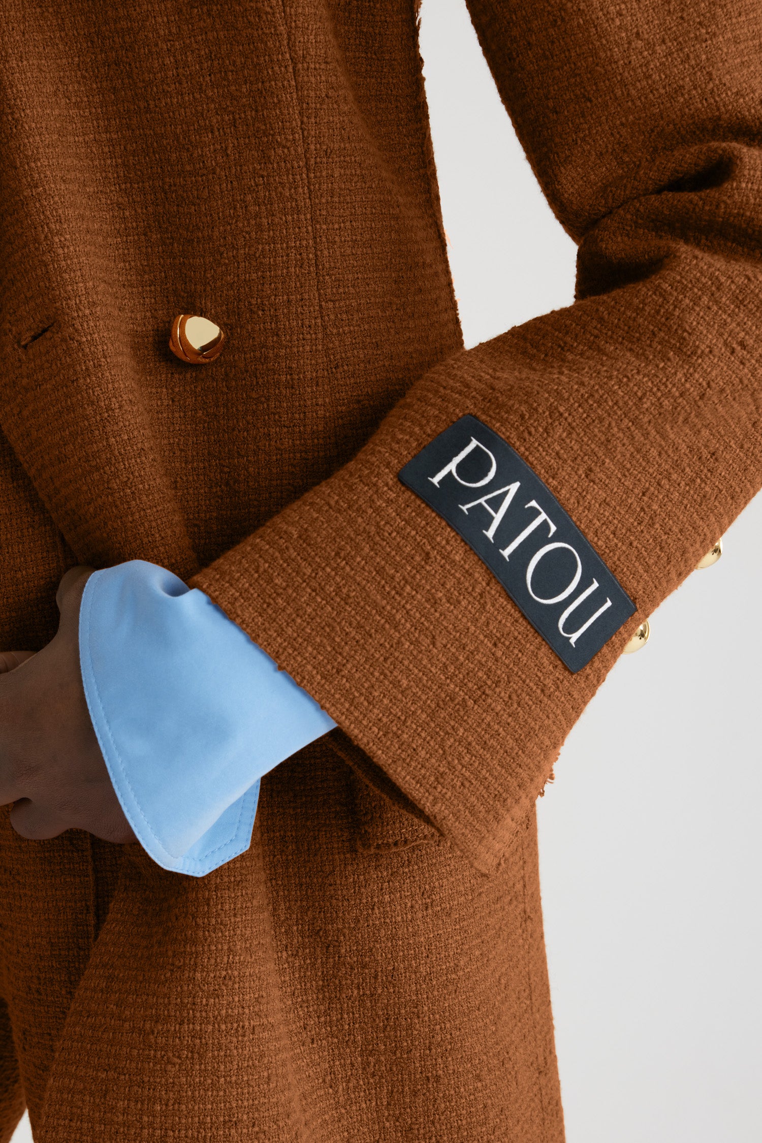 Patou Jackets JA042 veste tweed laine Autumn Leaf 34-44