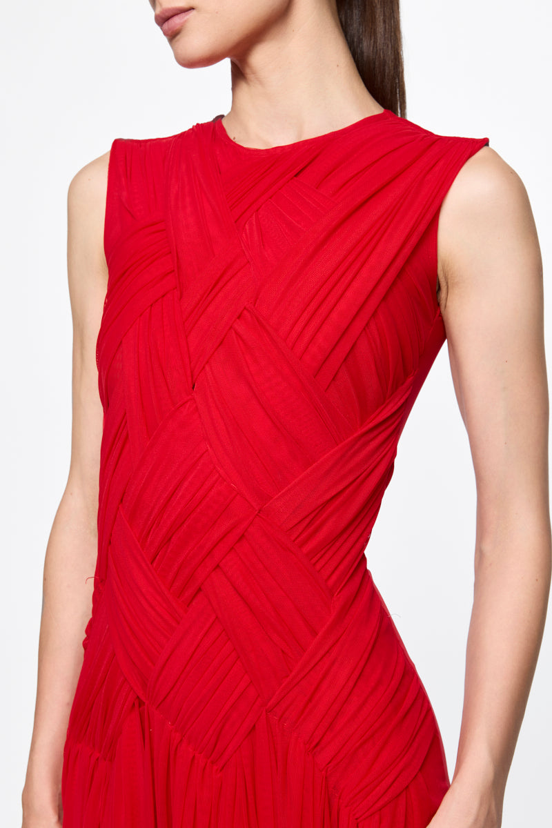 ATU Body Couture Emotional Dress robe tulle rouge S