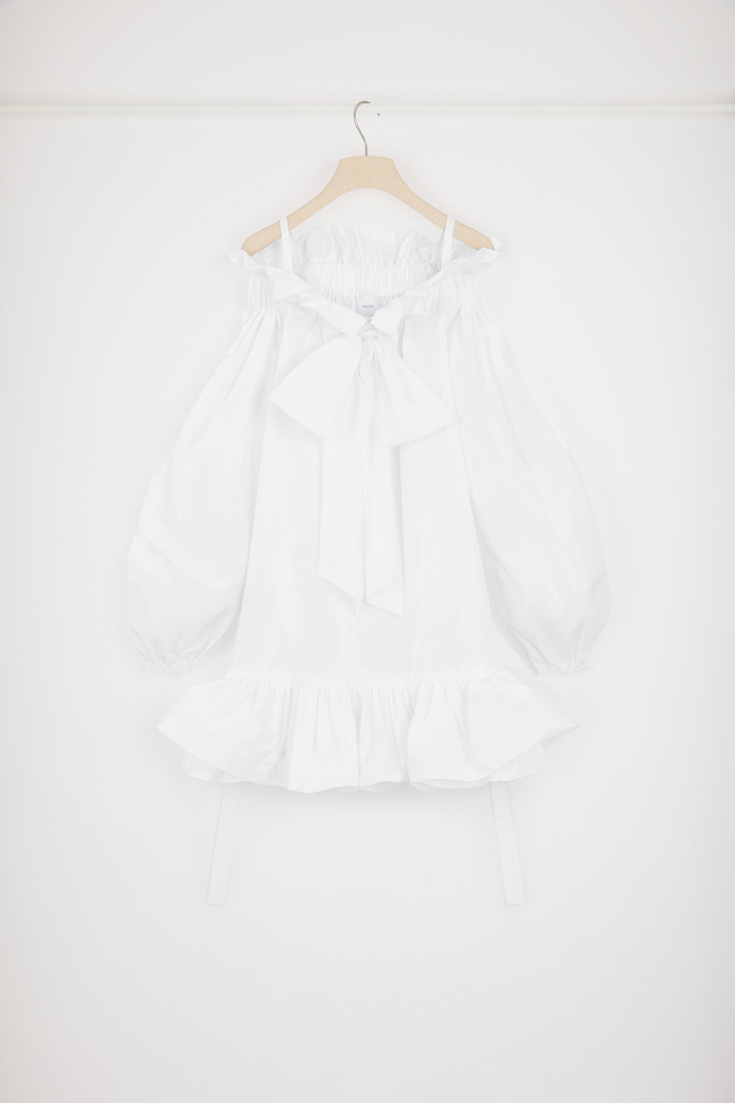 Patou P24DR1430011001W robe mini faille White