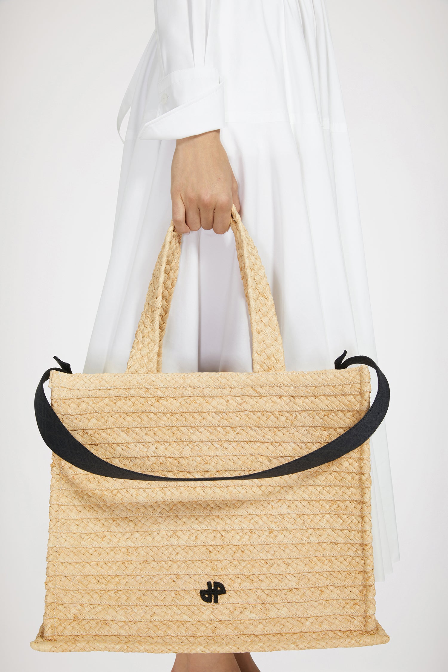 Patou Bags AC045 cabas raphia vanille TU