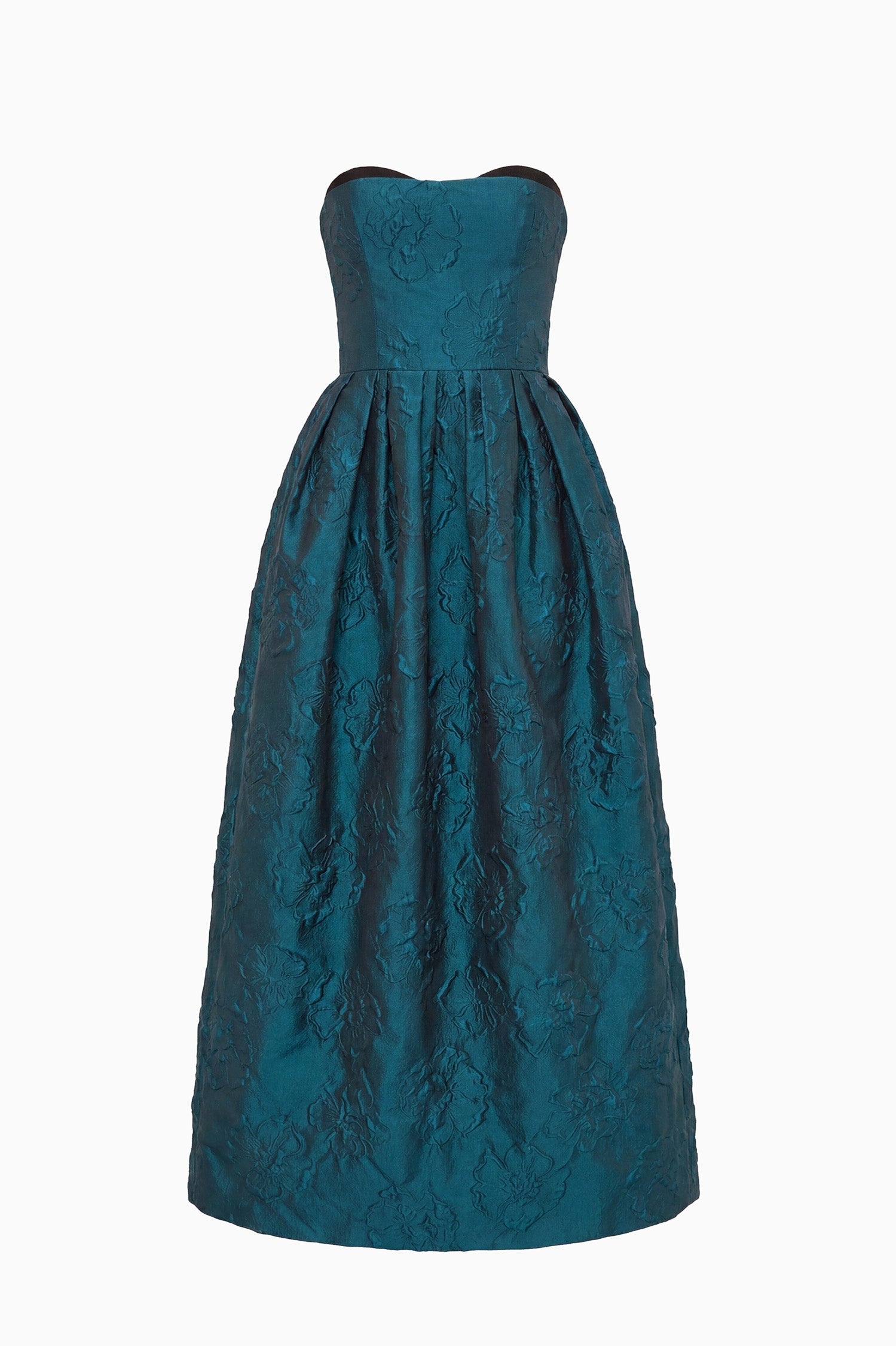 Ulla Johnson Katerina FA260152 robe bustier Beryl midi bleue