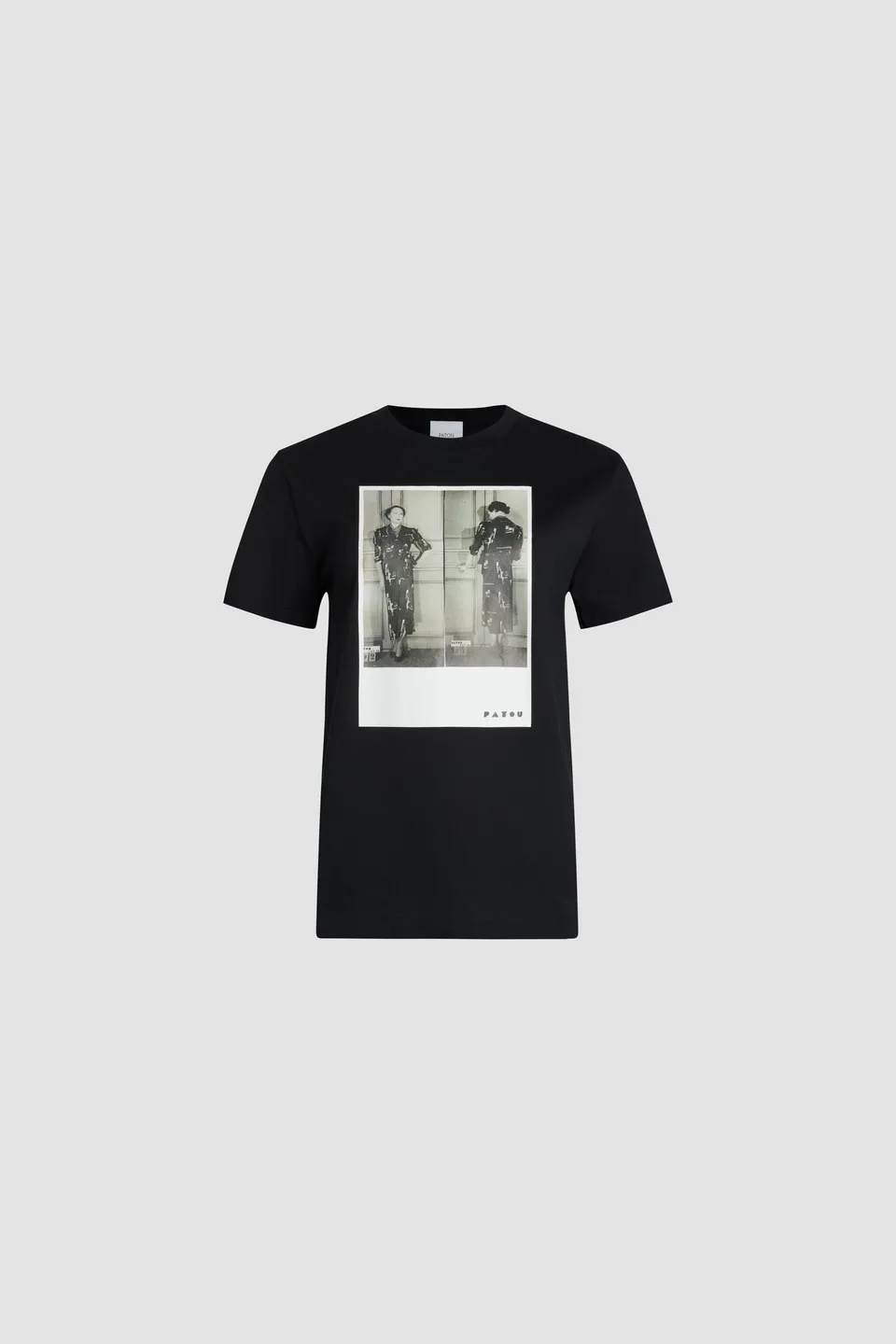 Patou Archive t-shirt coton bio Noir XXS-XXL imprimé