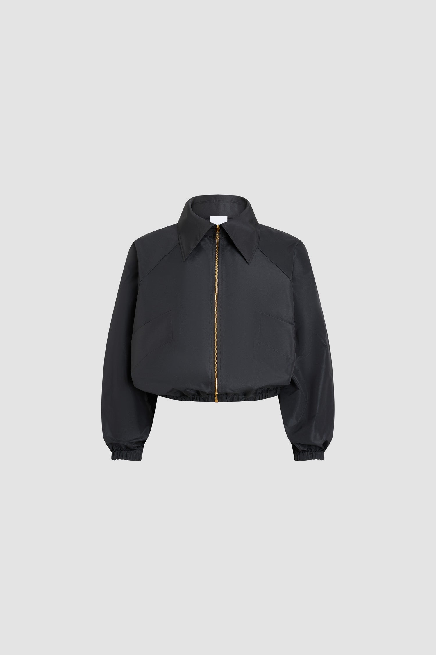 Patou P26OU0450011999B veste noire failles zip doré