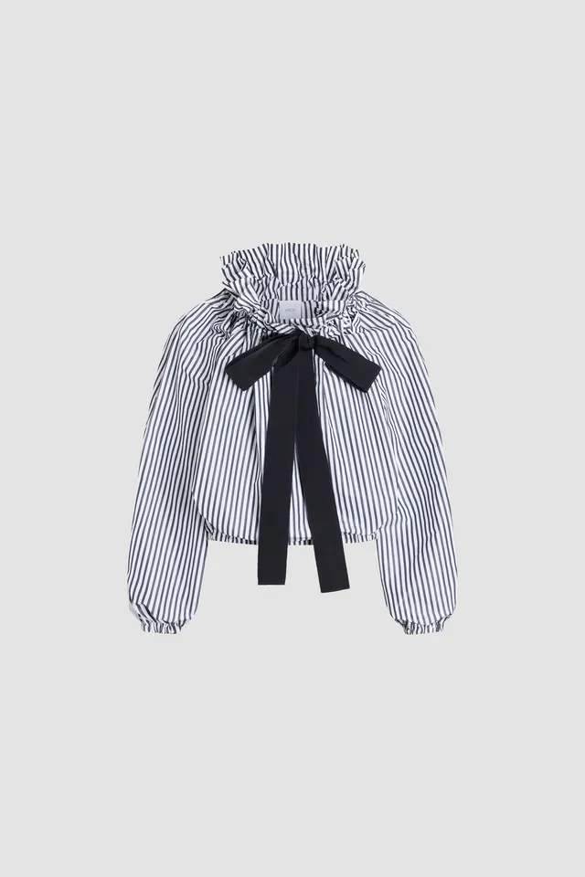 Patou P26TO17002495970 top crop rayé faille taille 38