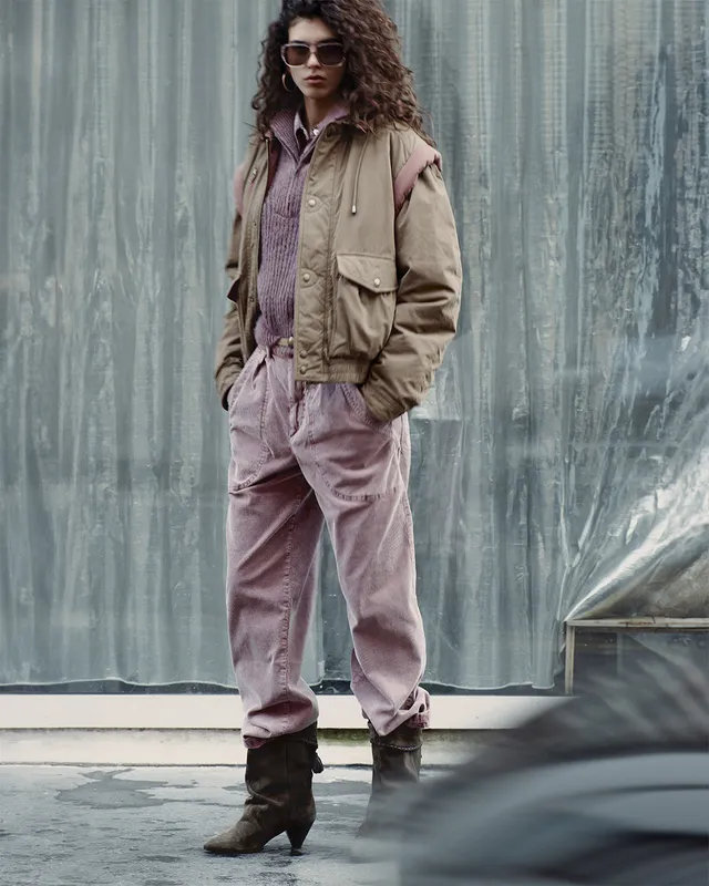 Isabel Marant Étoile Look 7 FW25 silhouette vestiaire femme