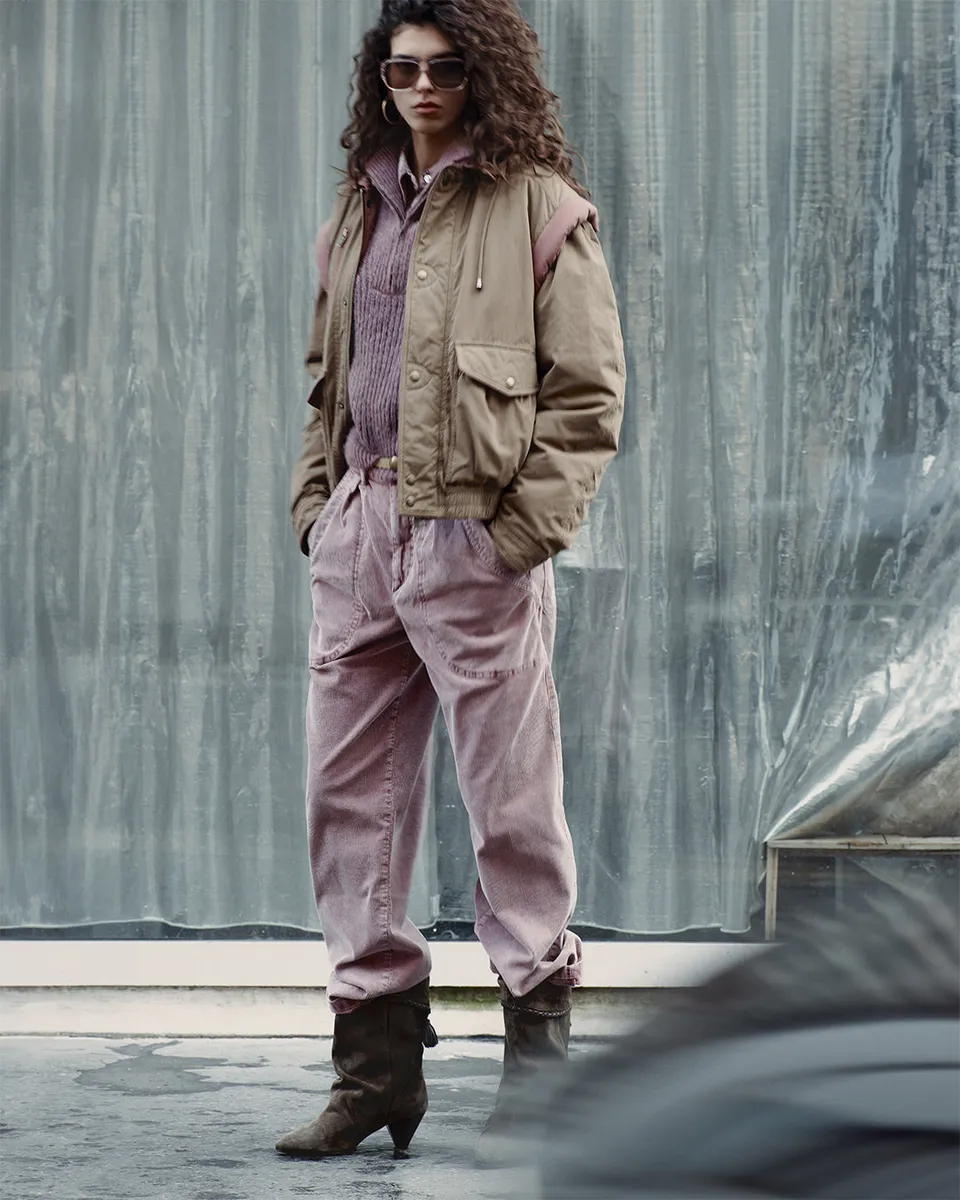Isabel Marant Étoile Look 7 FW25 silhouette vestiaire femme