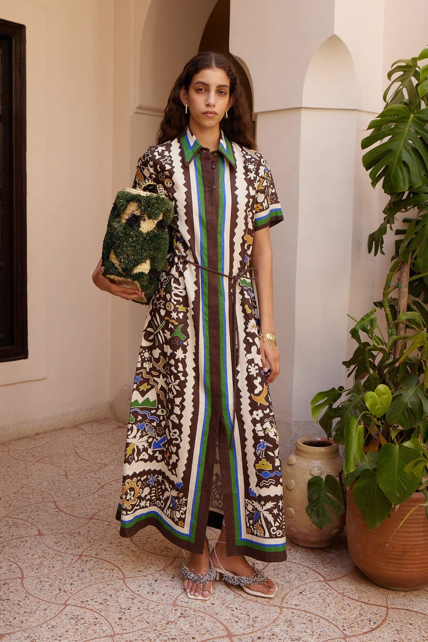 Alemäis Maroc Shirtdress robe chemise midi lin