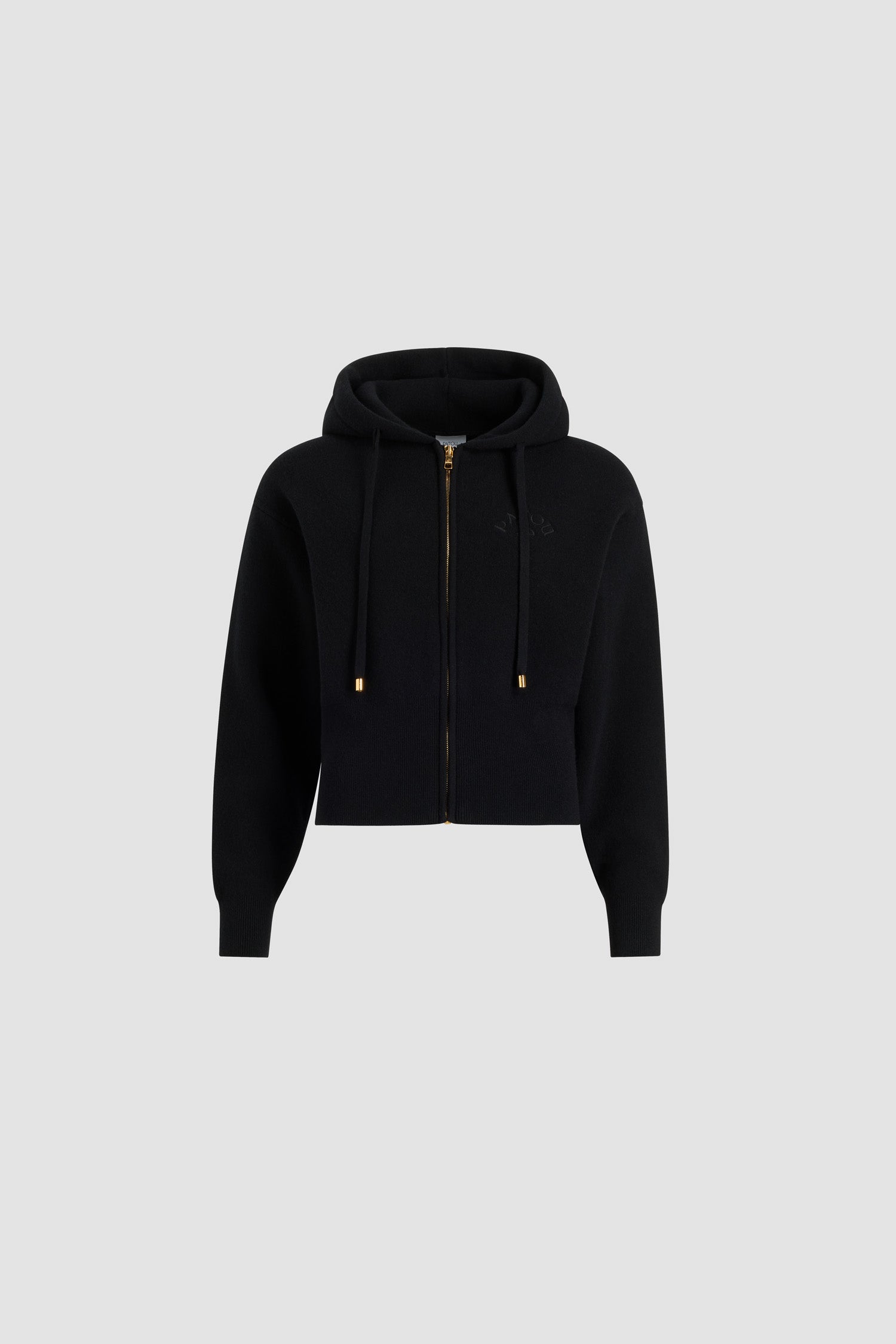 Patou KN295 hoodie laine cachemire noir taille M