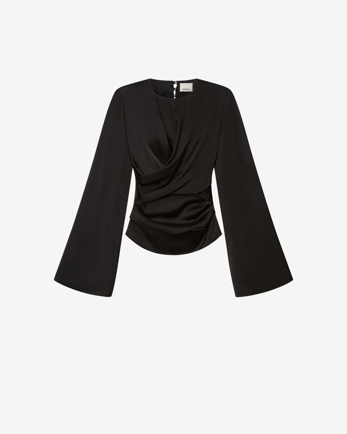 Isabel Marant Neame blouse satin noir