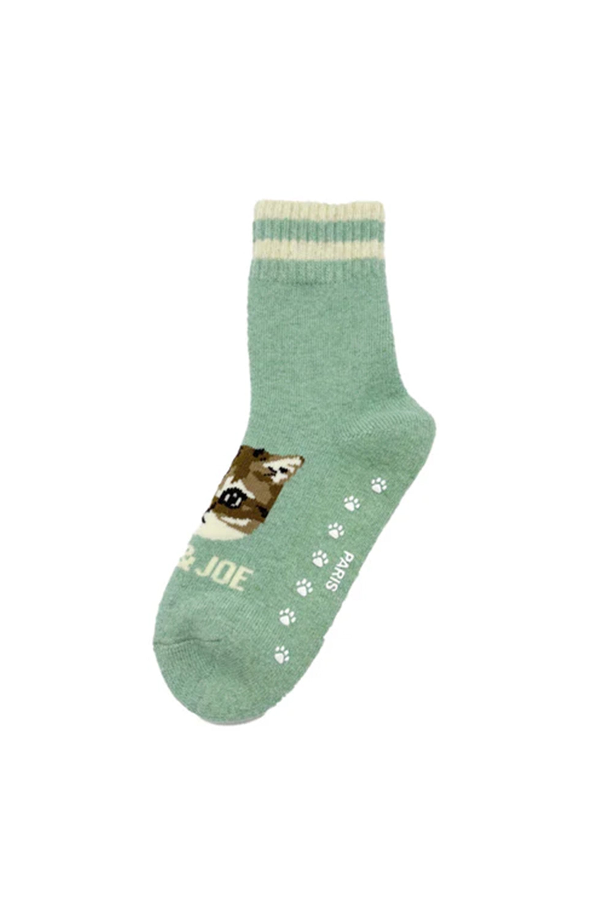 Paul & Joe Chaussettes antidérapantes Nounette menthe 36-39