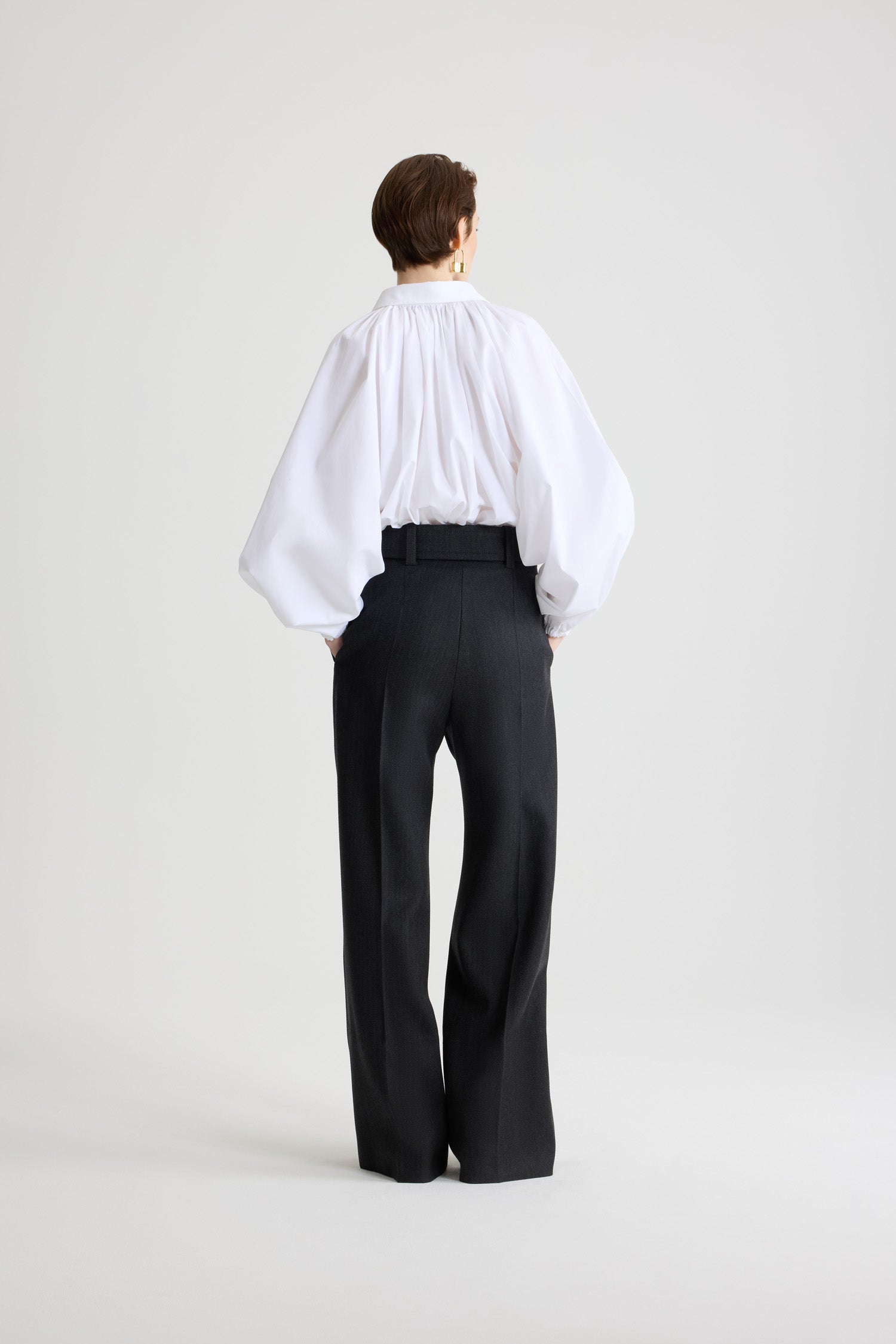 Patou Bubble BL050 blouse coton bio blanc 34-44