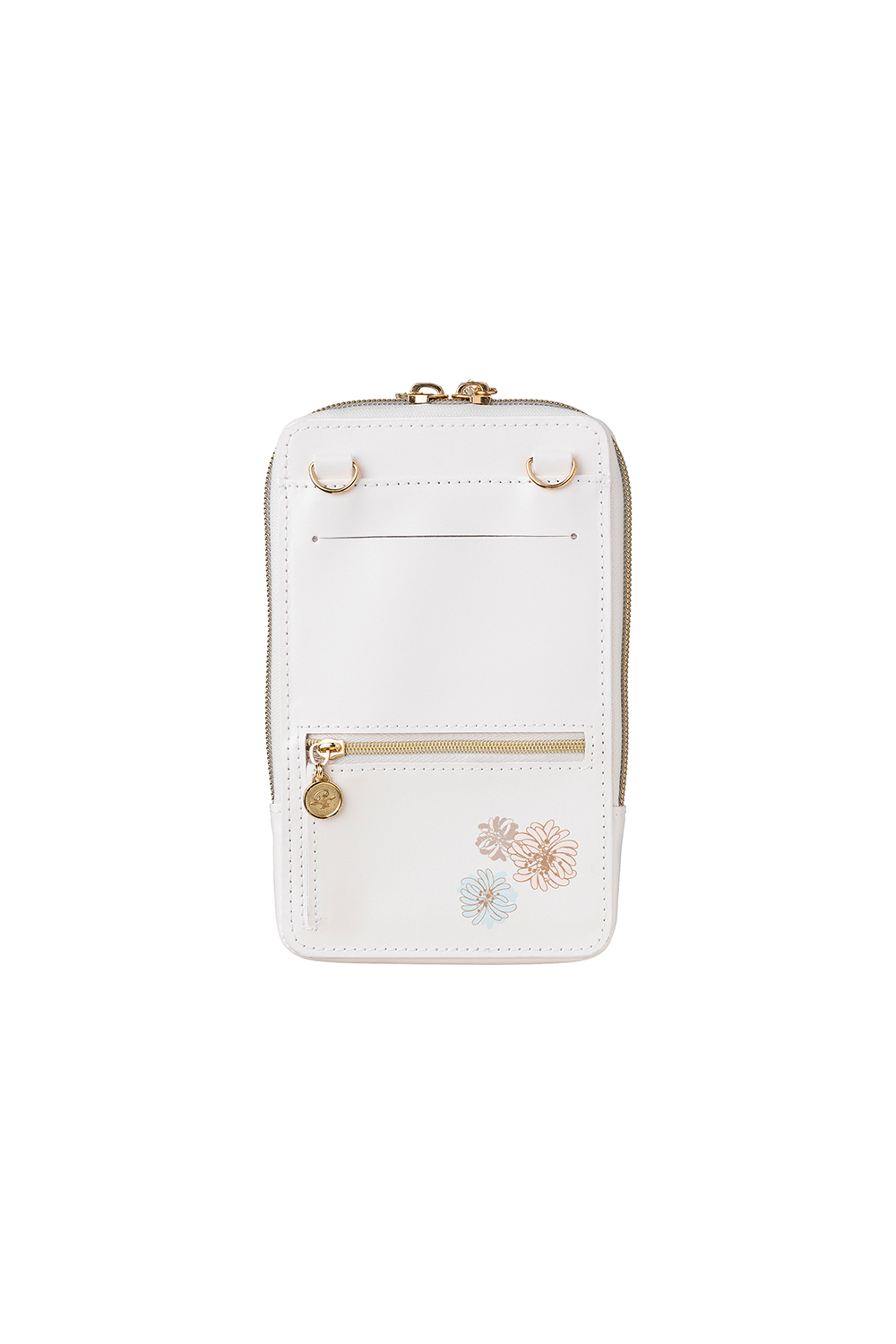 Paul & Joe sac bandoulière téléphone blanc 19 cm