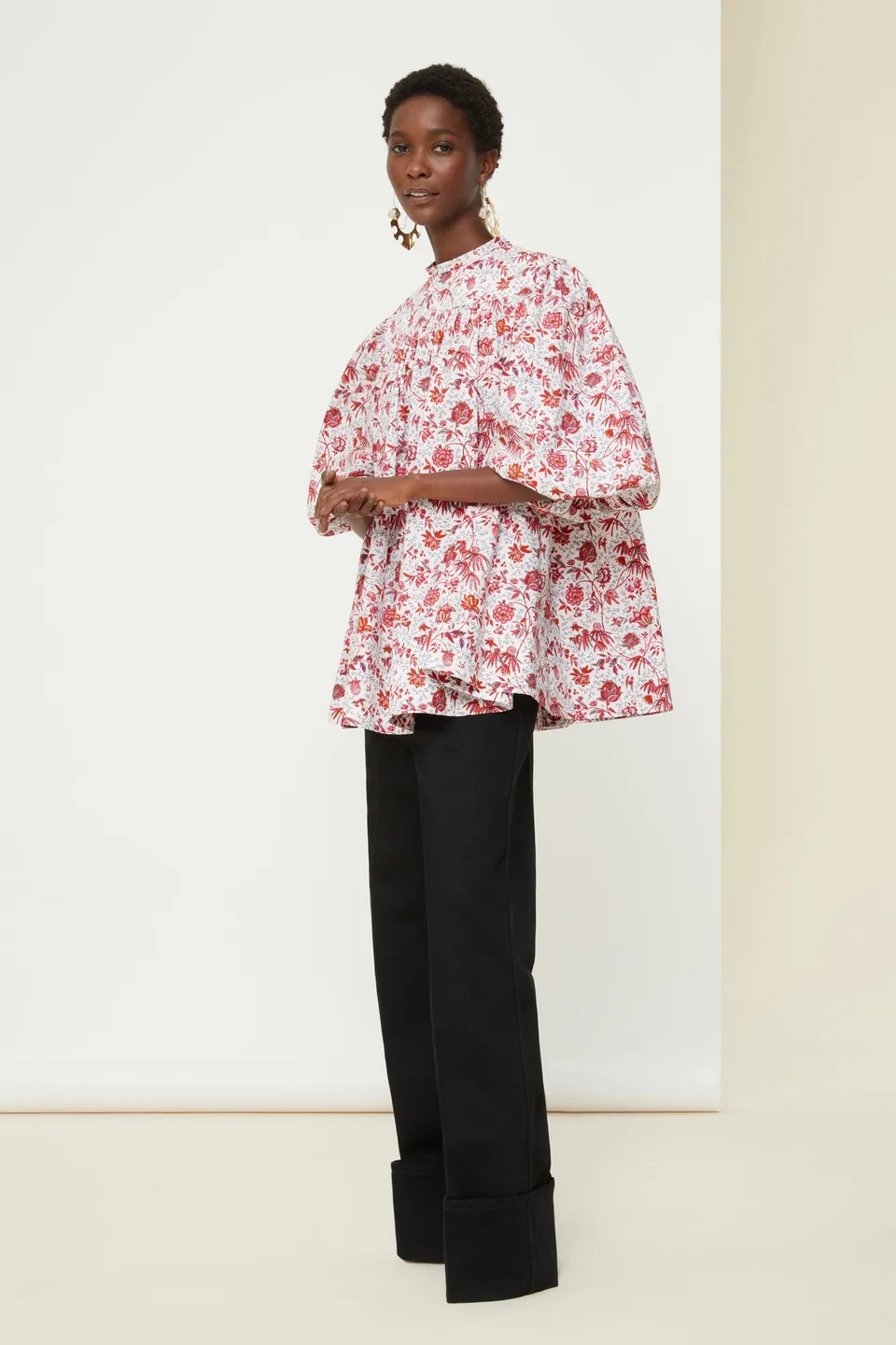 Patou P21TO02000175031 top communion coton bio indienne