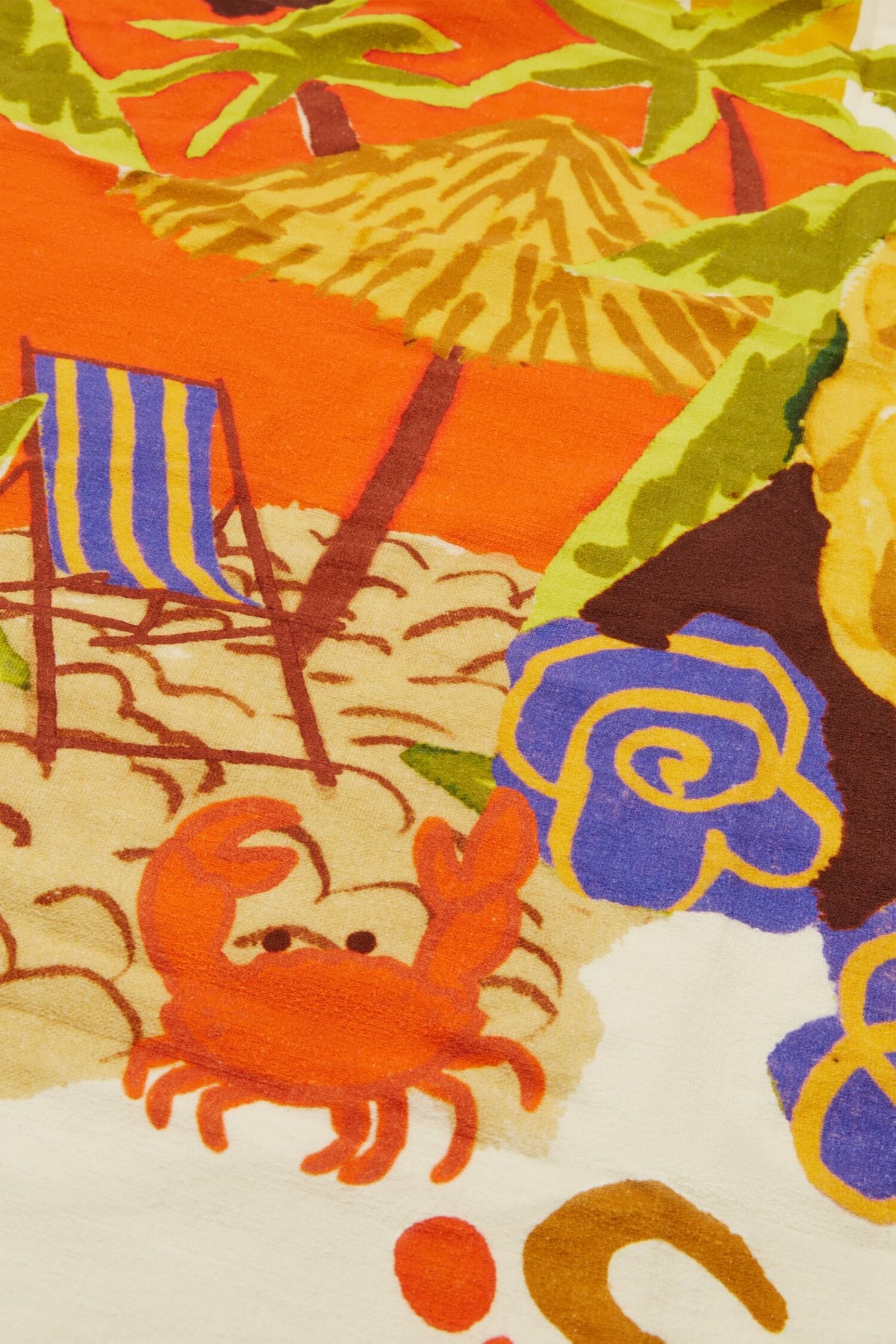 Alemäis Island Cove Textured Towel serviette coton taille unique