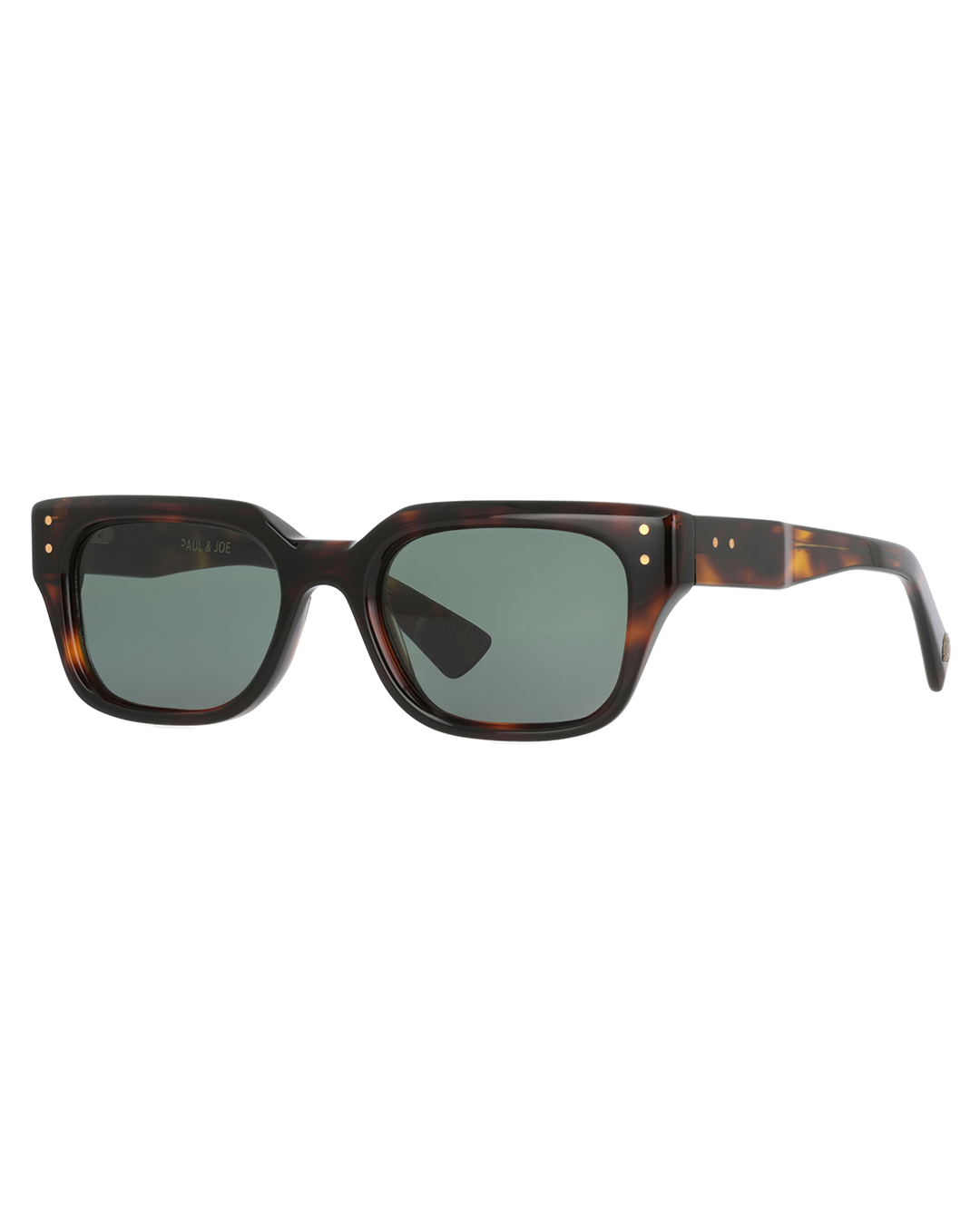 Paul & Joe Lunettes soleil rectangulaires écaille fumée