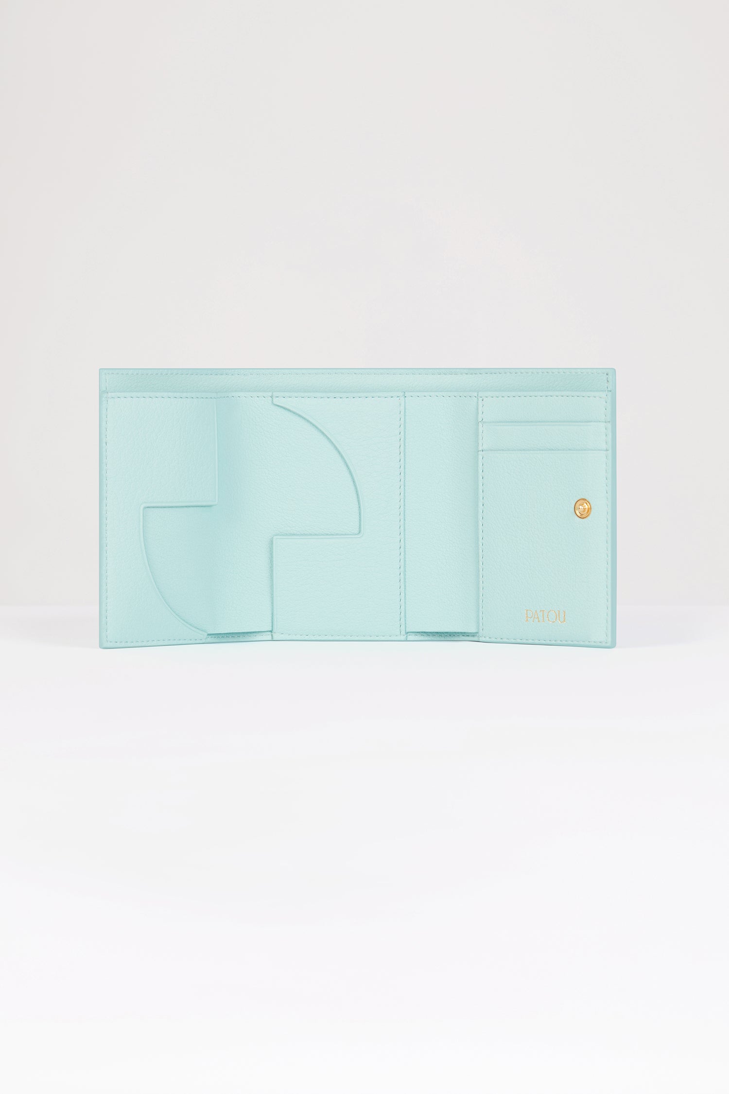 Patou SL002 Portefeuille Cuir JP Vert Menthe TU