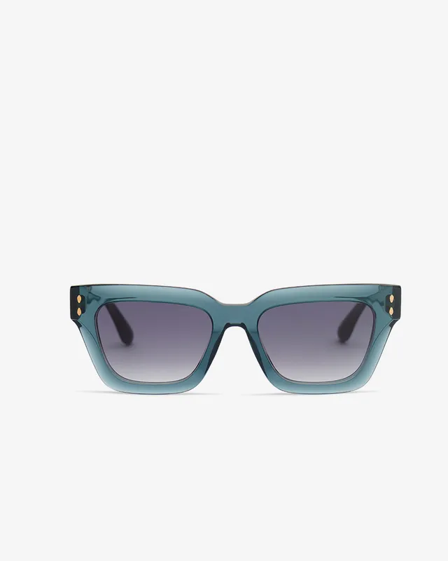 Isabel Marant Carmy Lunettes Soleil Acétate Bleu