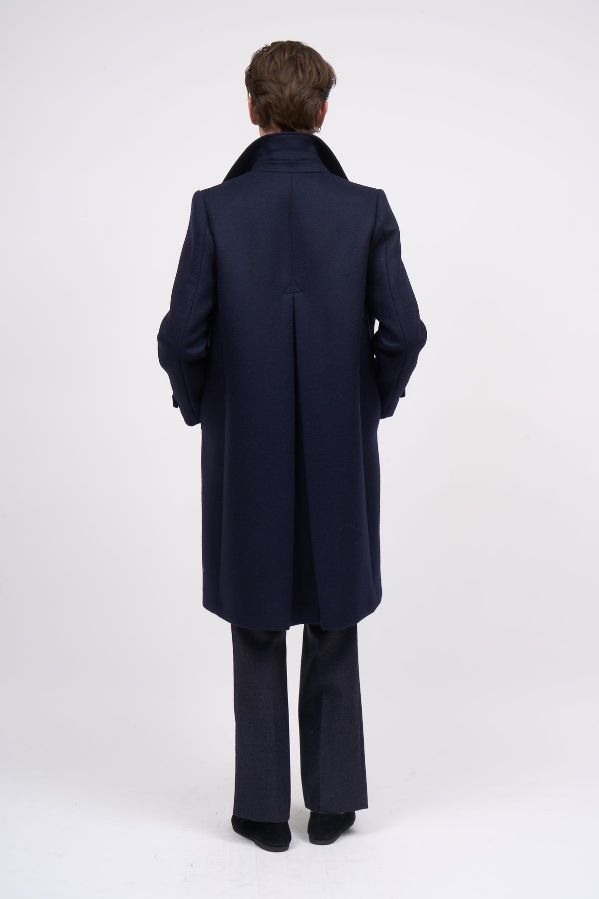 Paul & Joe Simone manteau long laine feutrée