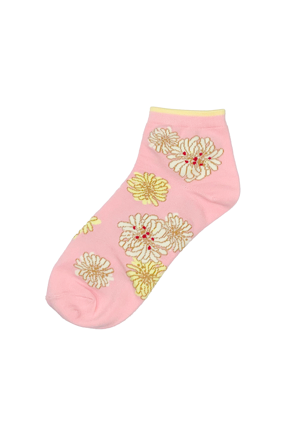 PAUL & JOE Chrysanthème chaussettes roses épaisses