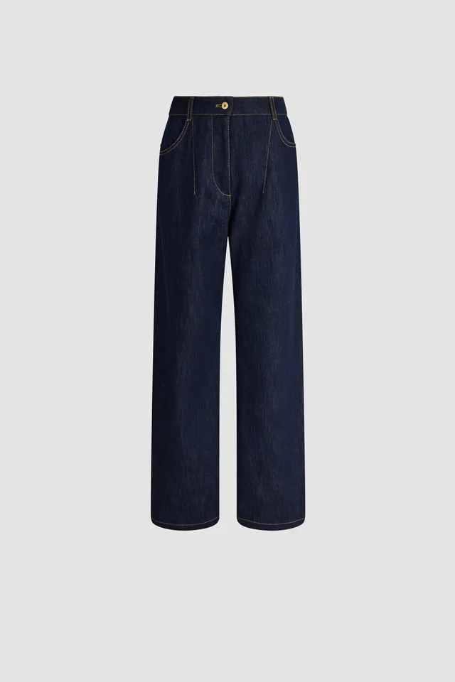 Patou Denim TR068 jean boyfriend coton bleu 34-44