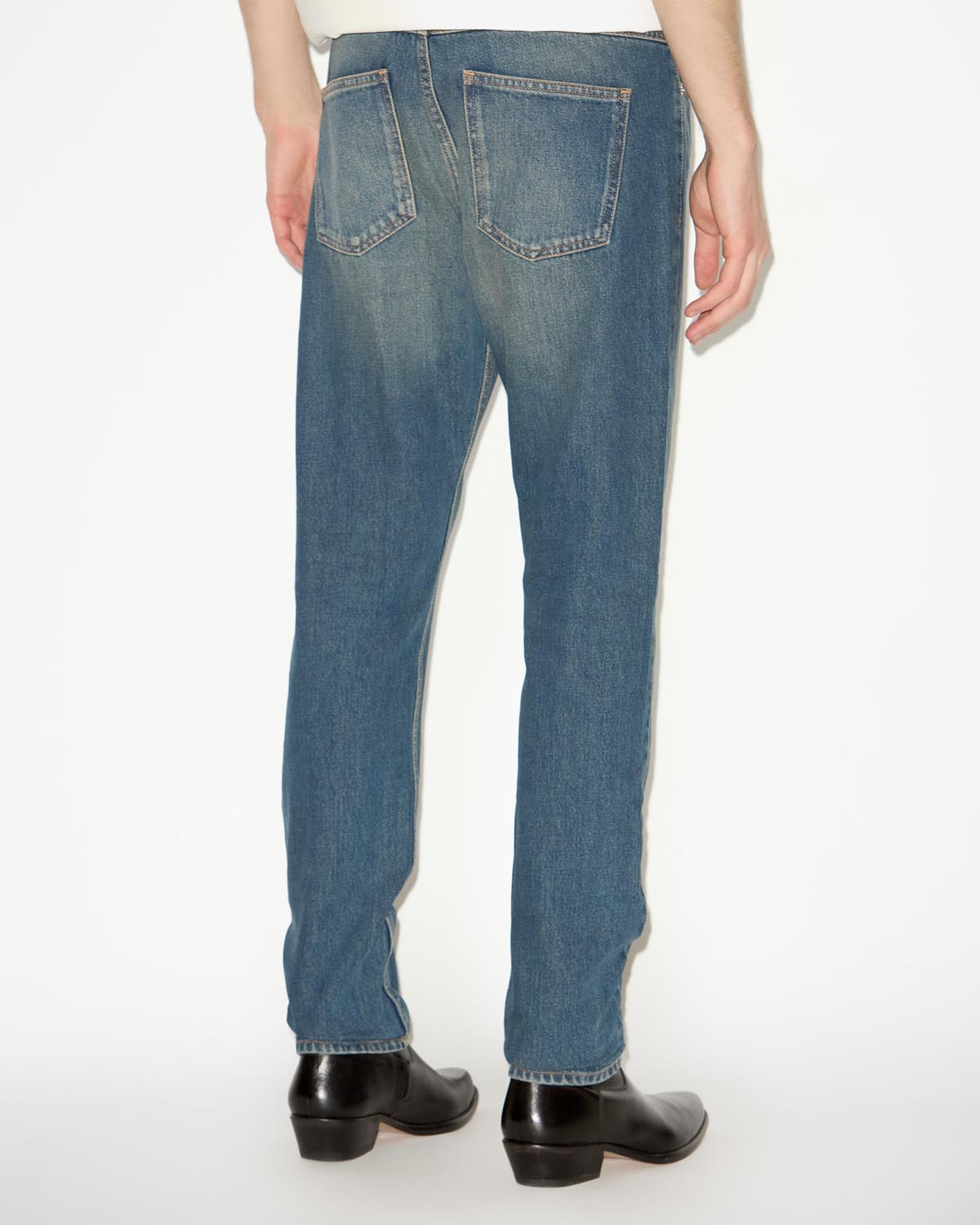 Isabel Marant Jack jean droit bleu 5 poches